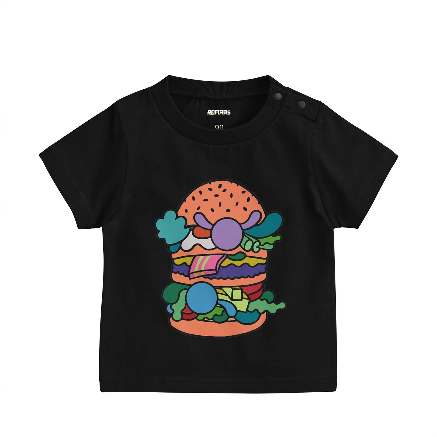 【キッズTシャツ】バーガー