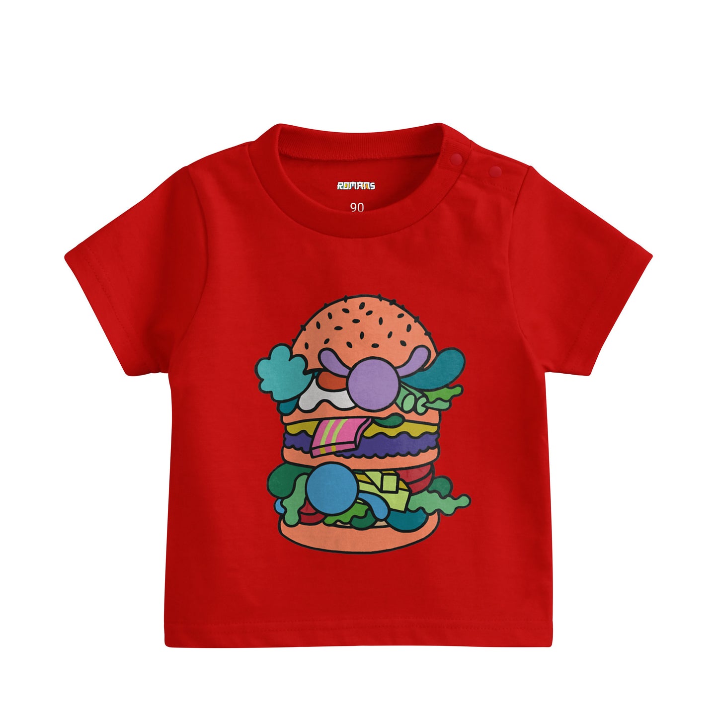 【キッズTシャツ】バーガー