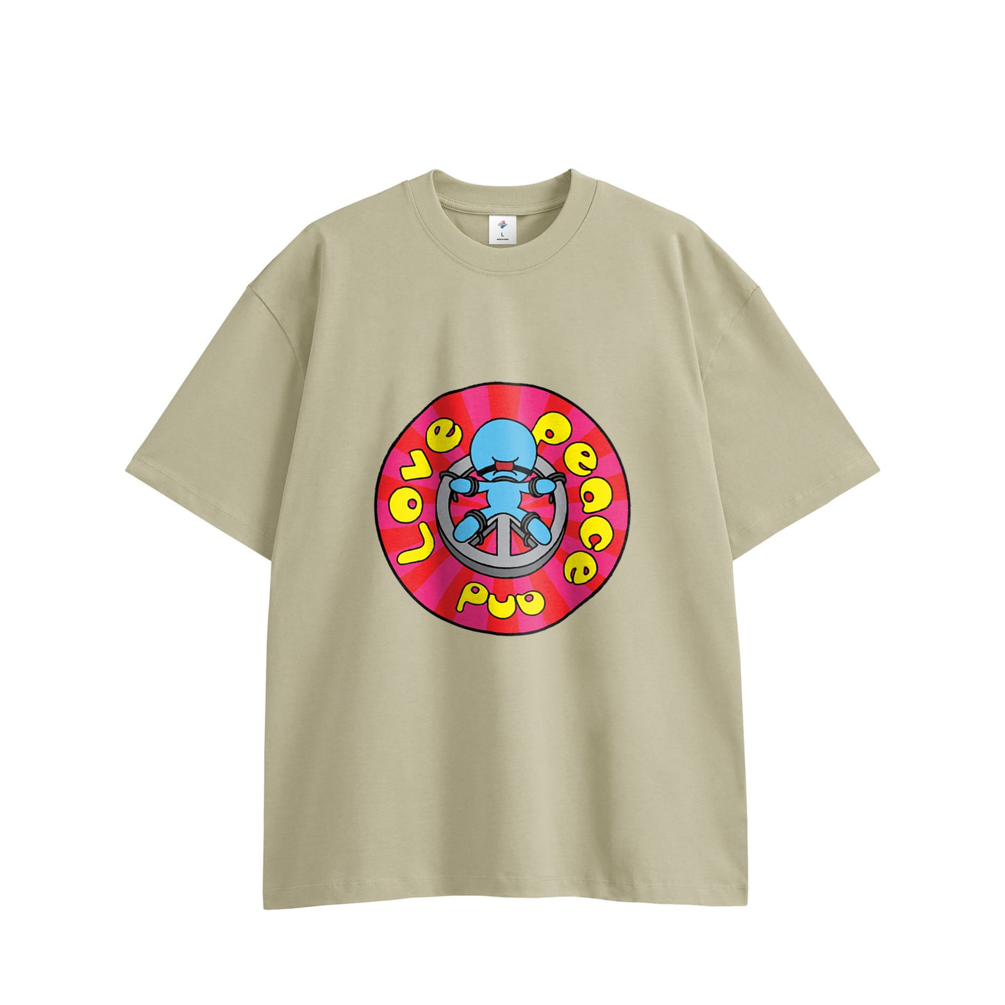 【Tシャツ】ピース&ラブ