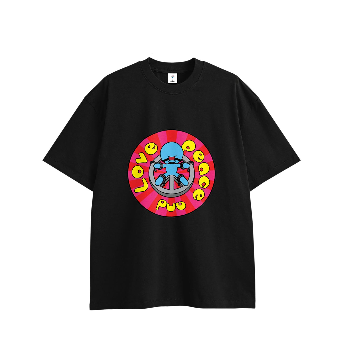 【Tシャツ】ピース&ラブ
