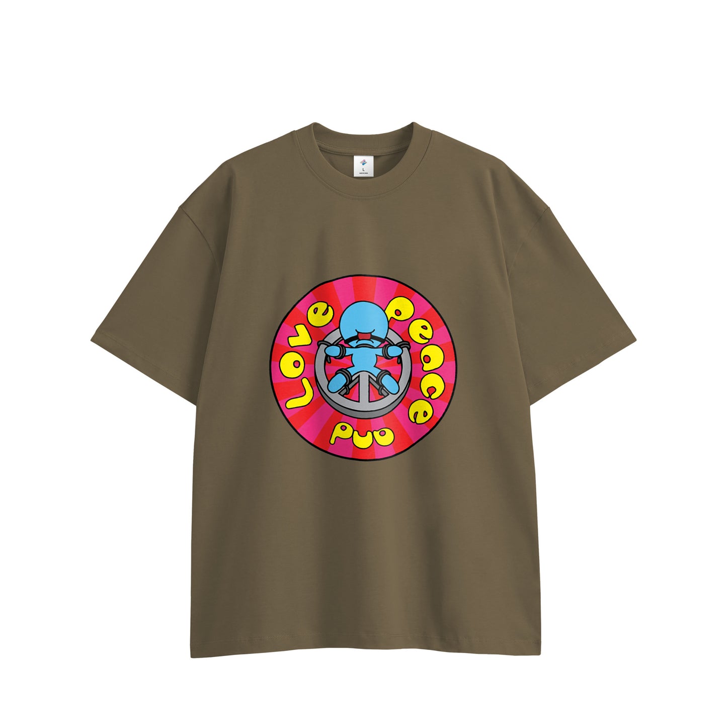 【Tシャツ】ピース&ラブ