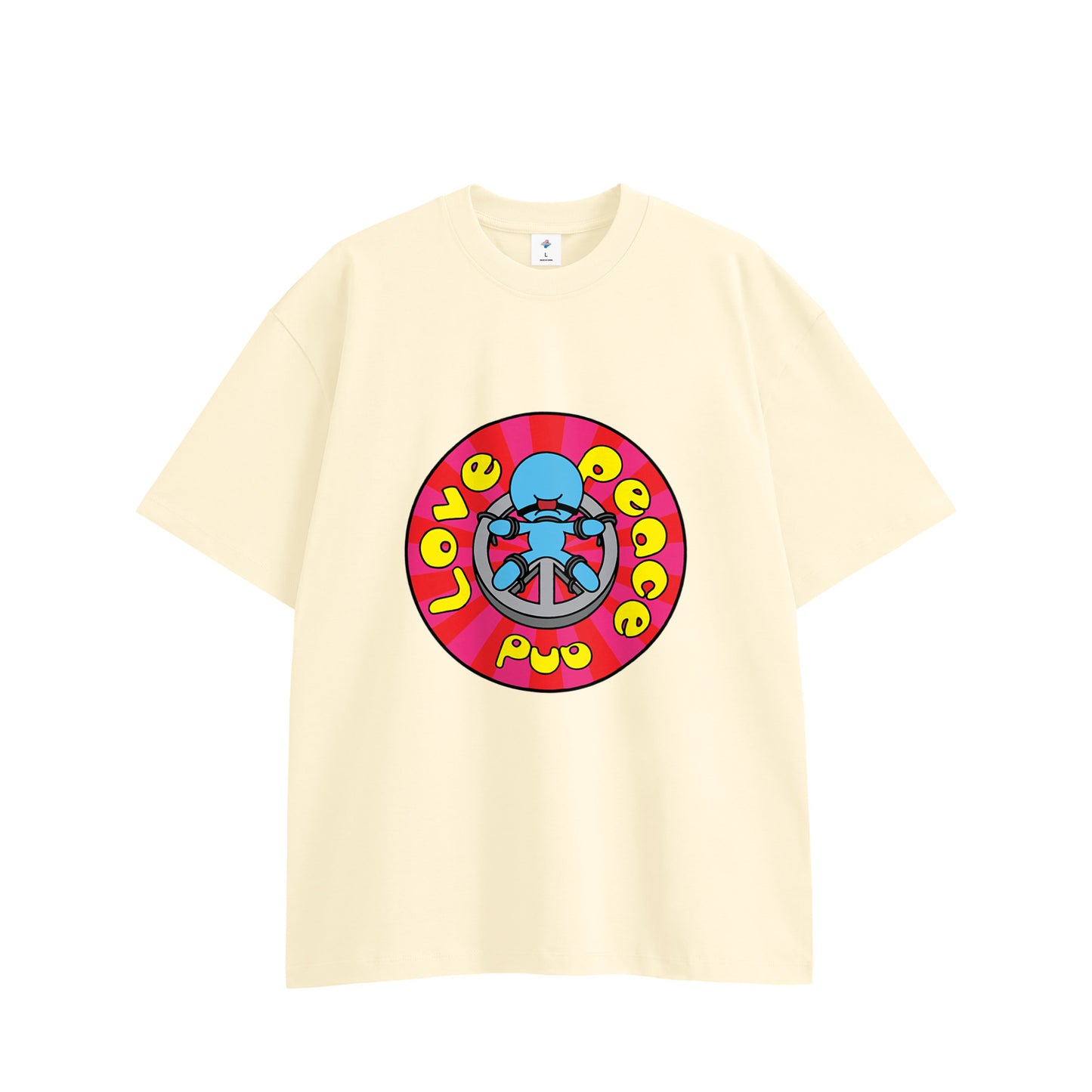 【Tシャツ】ピース&ラブ