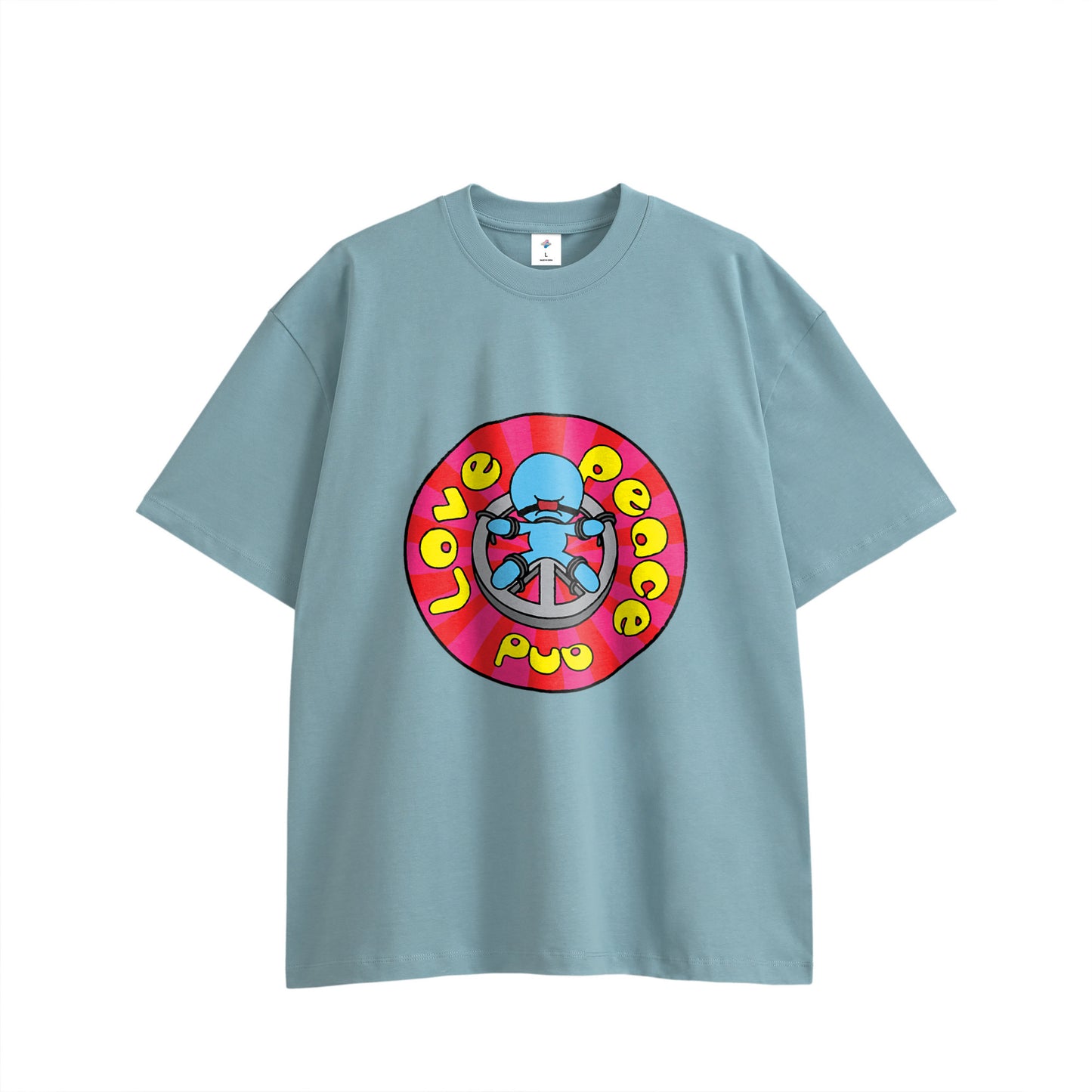 【Tシャツ】ピース&ラブ