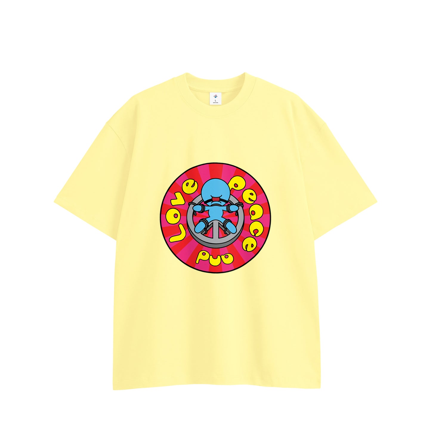 【Tシャツ】ピース&ラブ