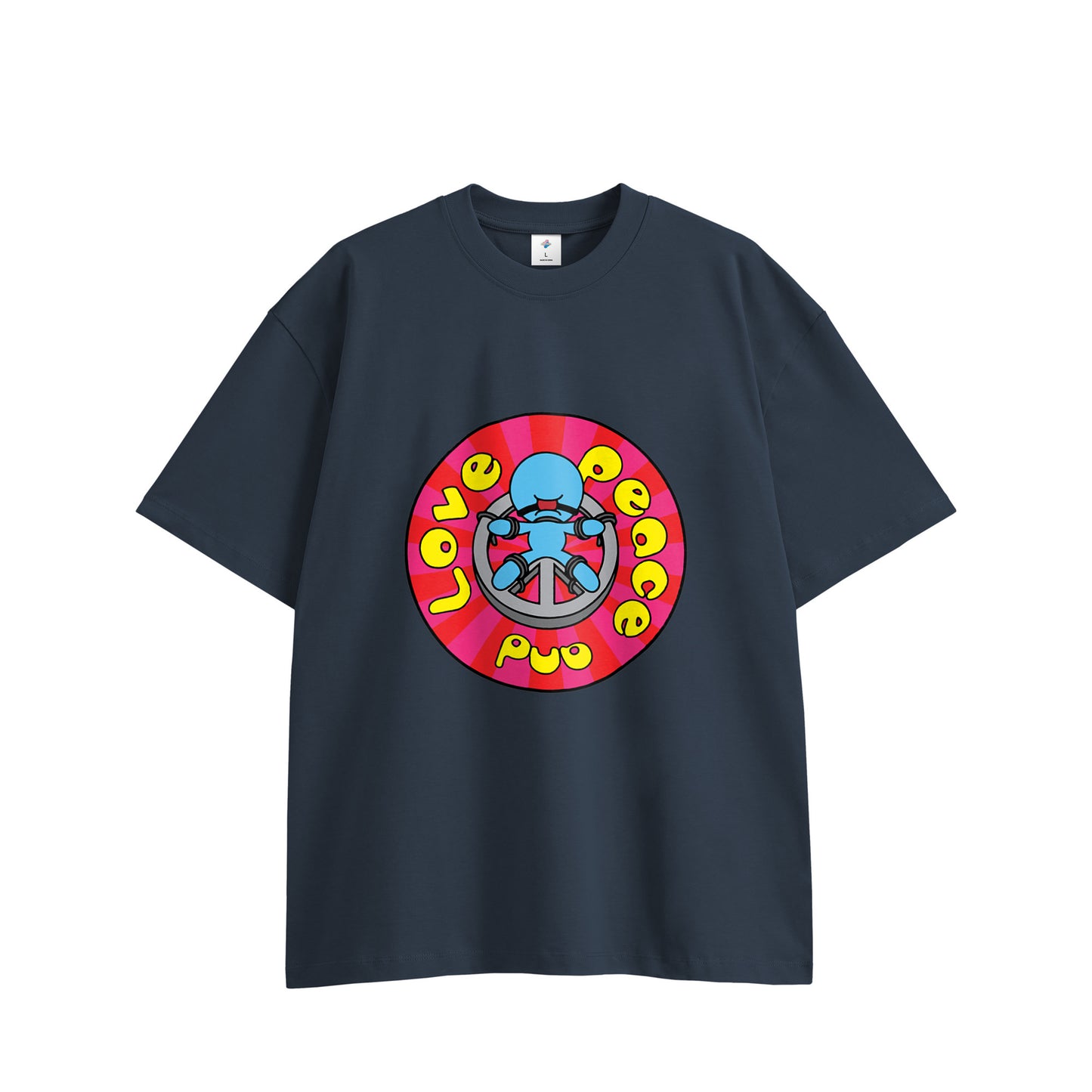 【Tシャツ】ピース&ラブ