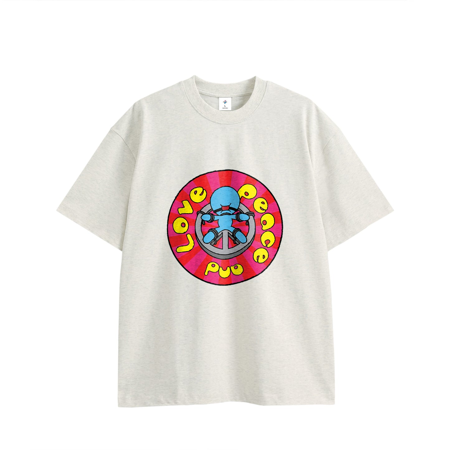 【Tシャツ】ピース&ラブ