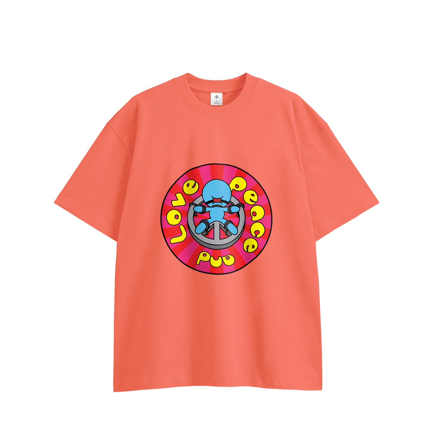 【Tシャツ】ピース&ラブ
