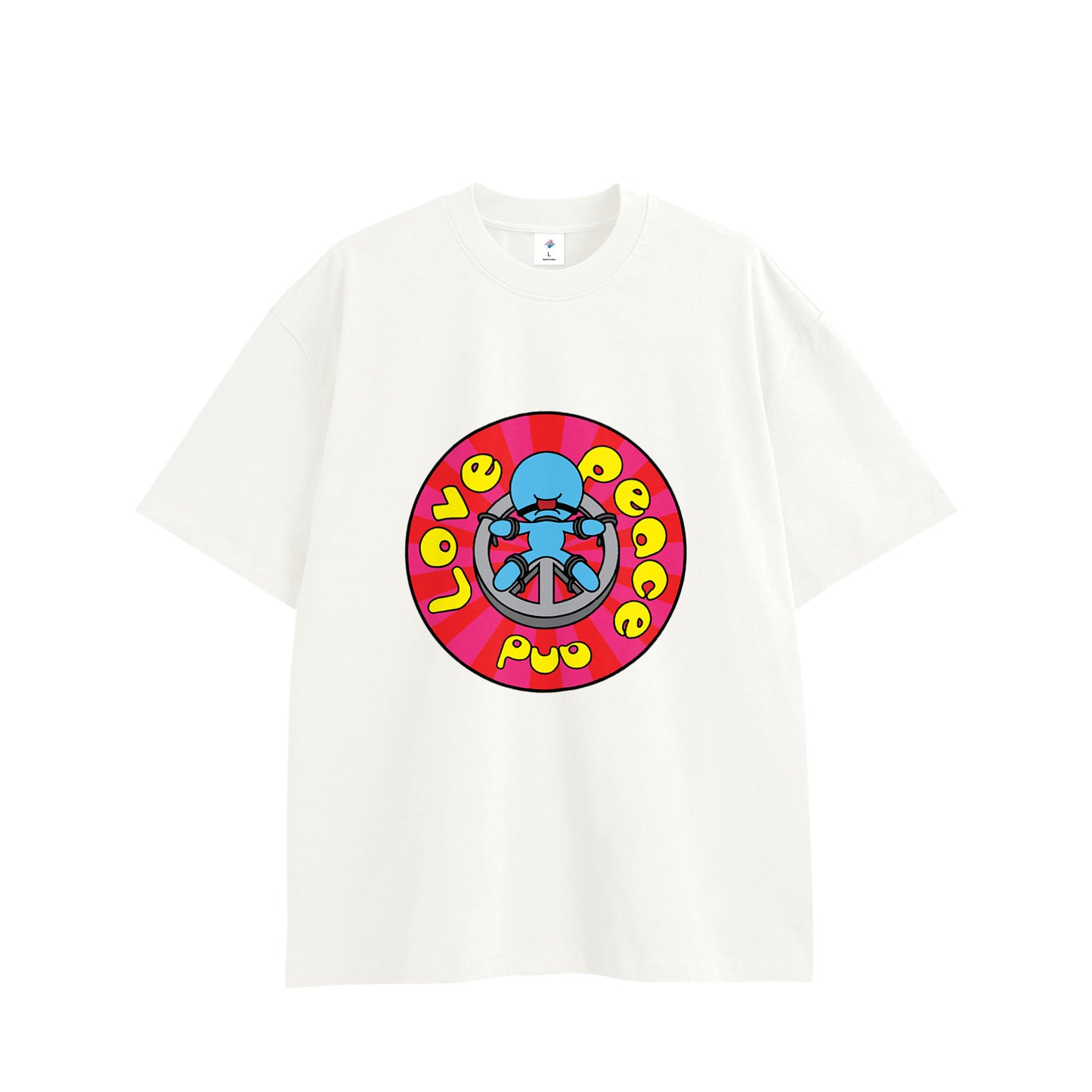 【Tシャツ】ピース&ラブ