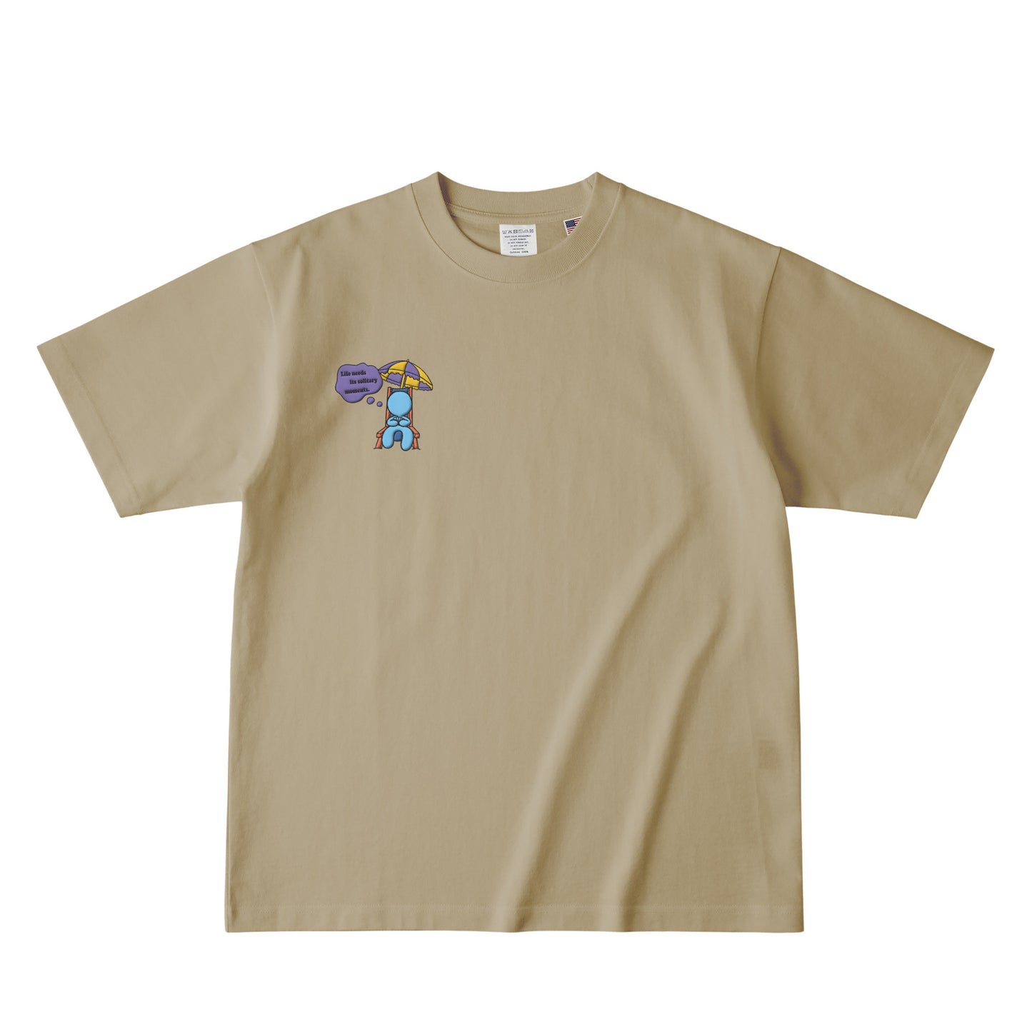 【ワンポイントTシャツ】 ソリティア