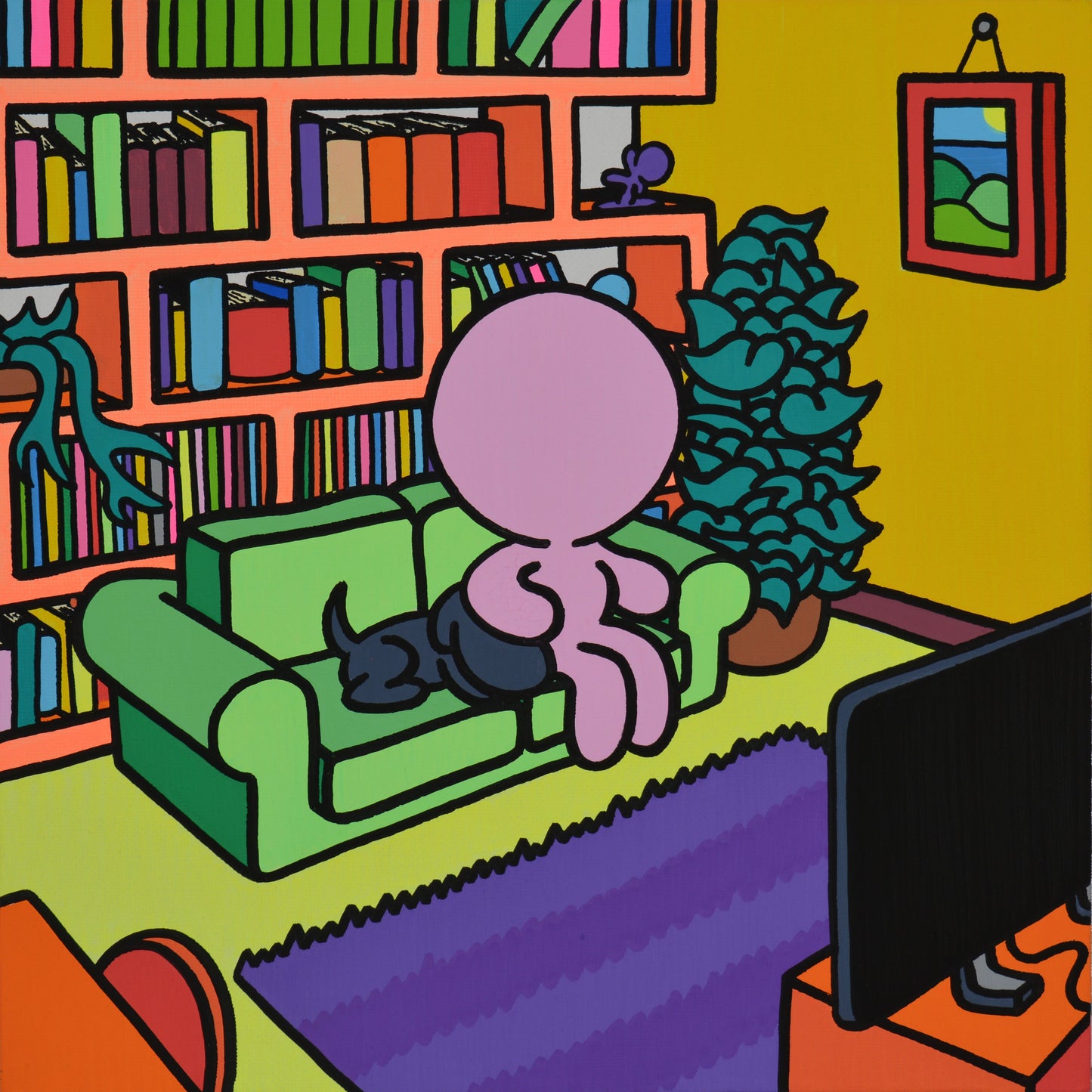 今夜は巣ごもり