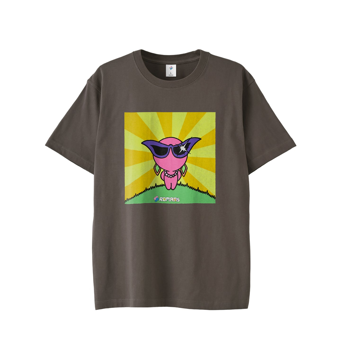 【Tシャツ】美女 black image