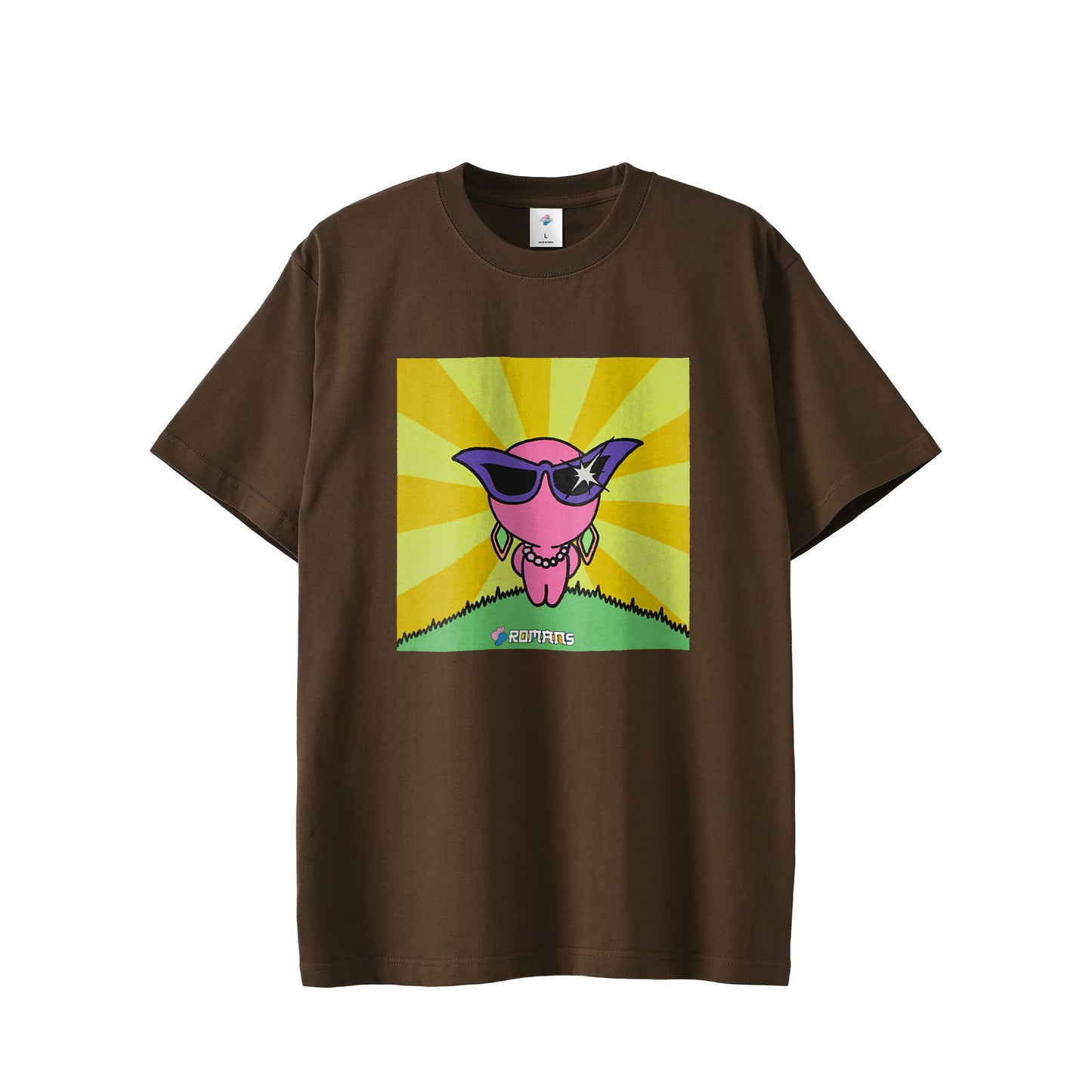 【Tシャツ】美女 white image