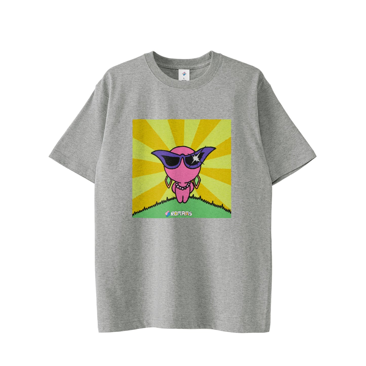 【Tシャツ】美女 black image