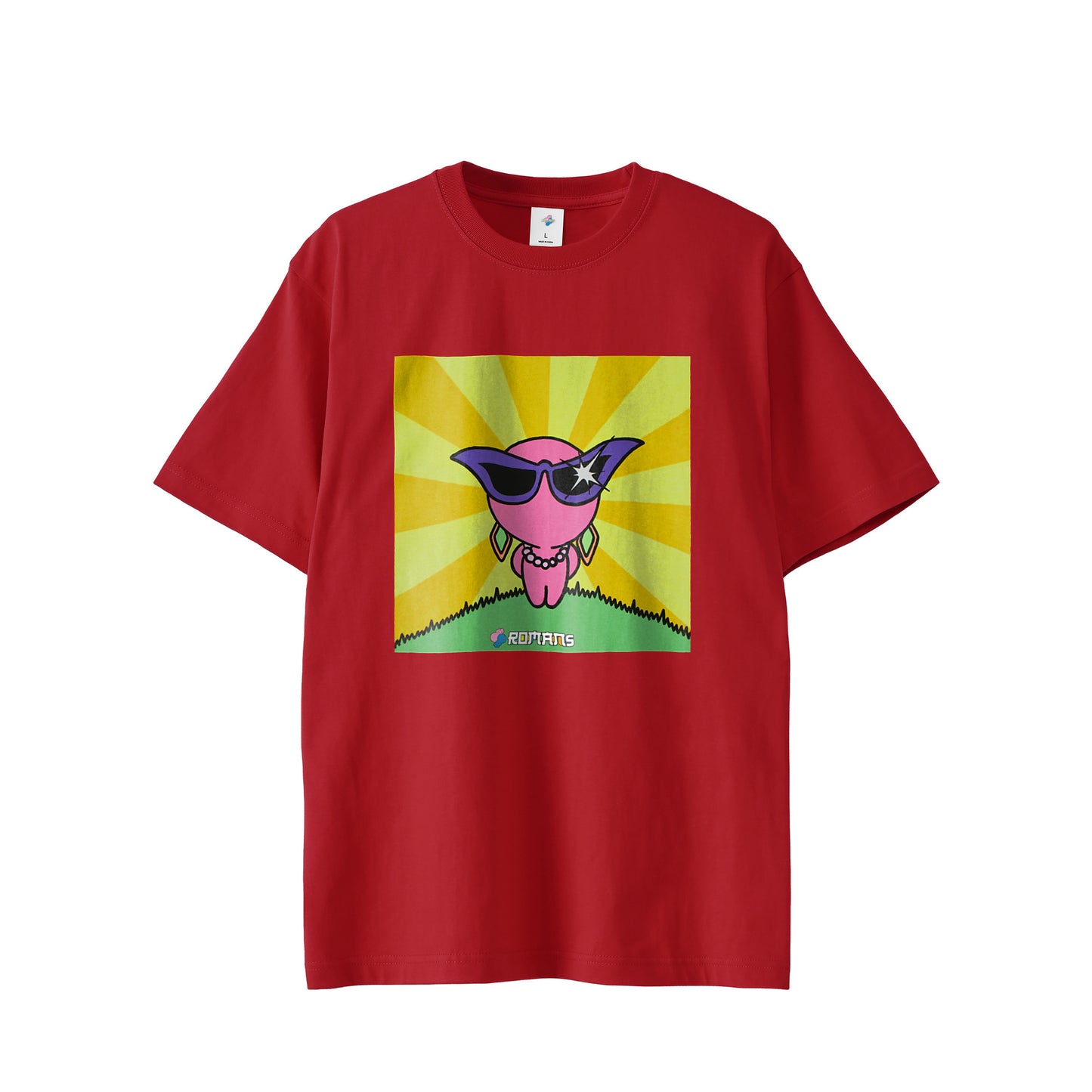 【Tシャツ】美女 white image