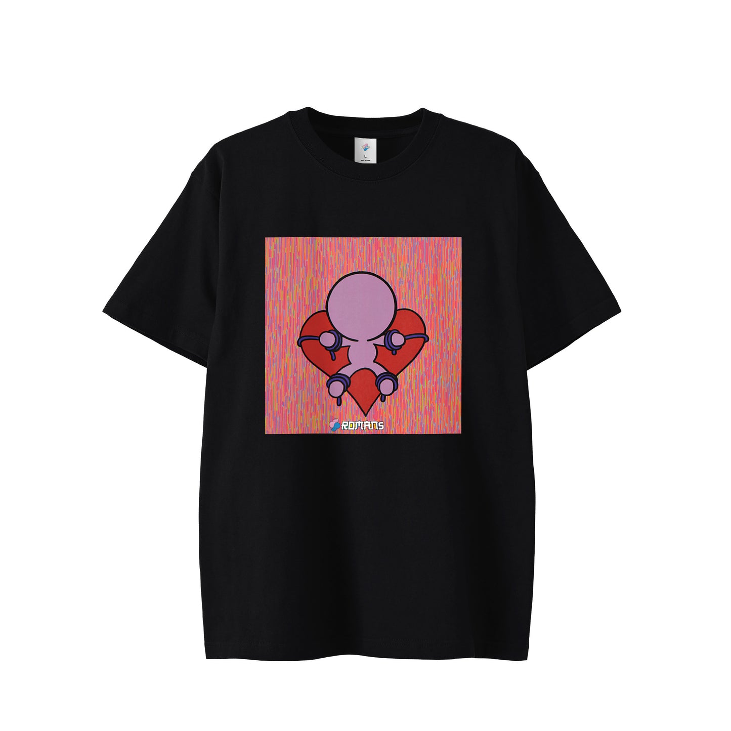 【Tシャツ】愛の奴隷 black image