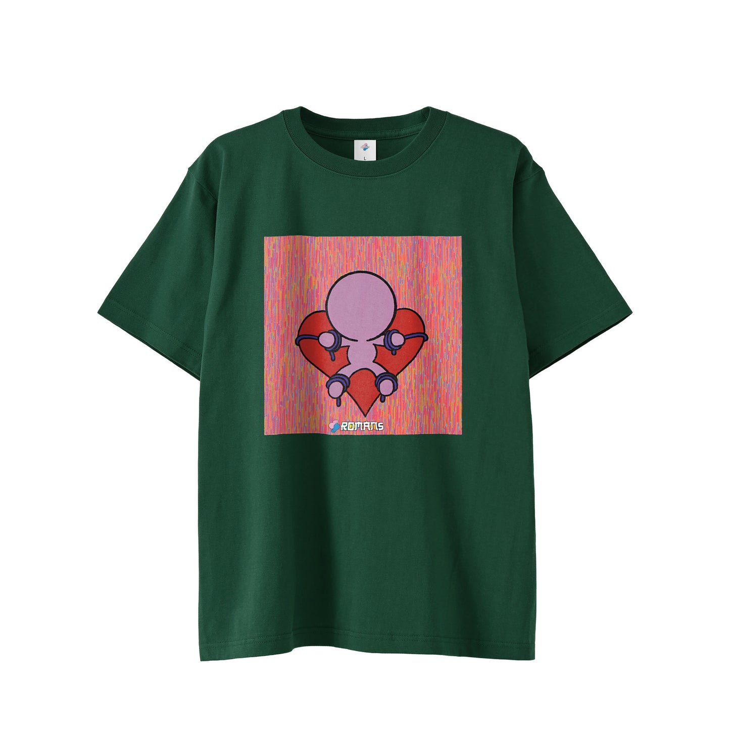 【Tシャツ】愛の奴隷 black image