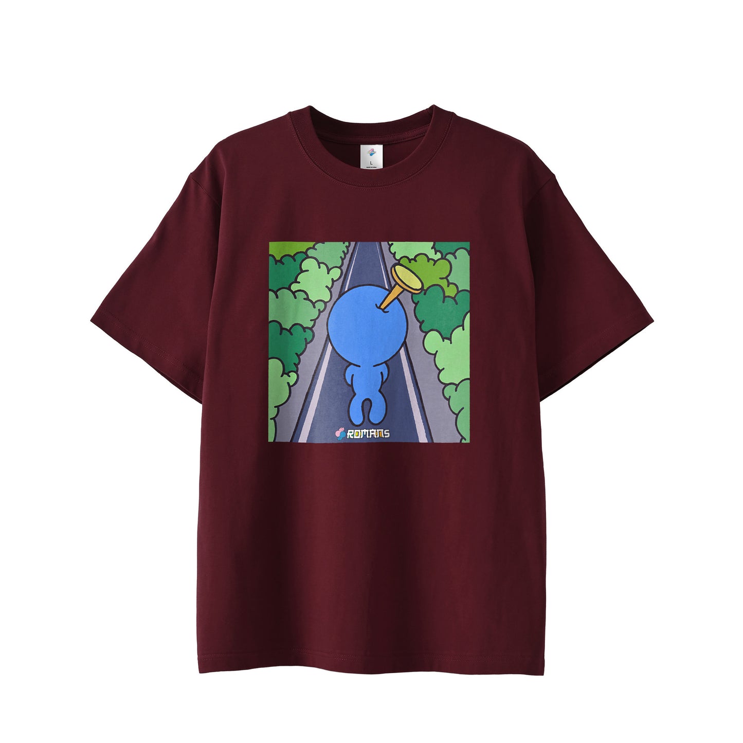 【Tシャツ】固定概念 white image