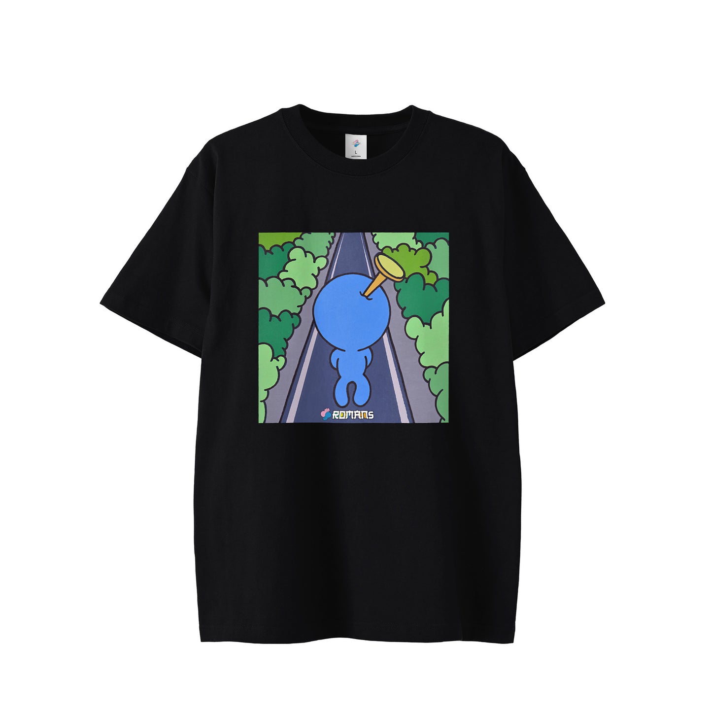 【Tシャツ】固定概念 black image