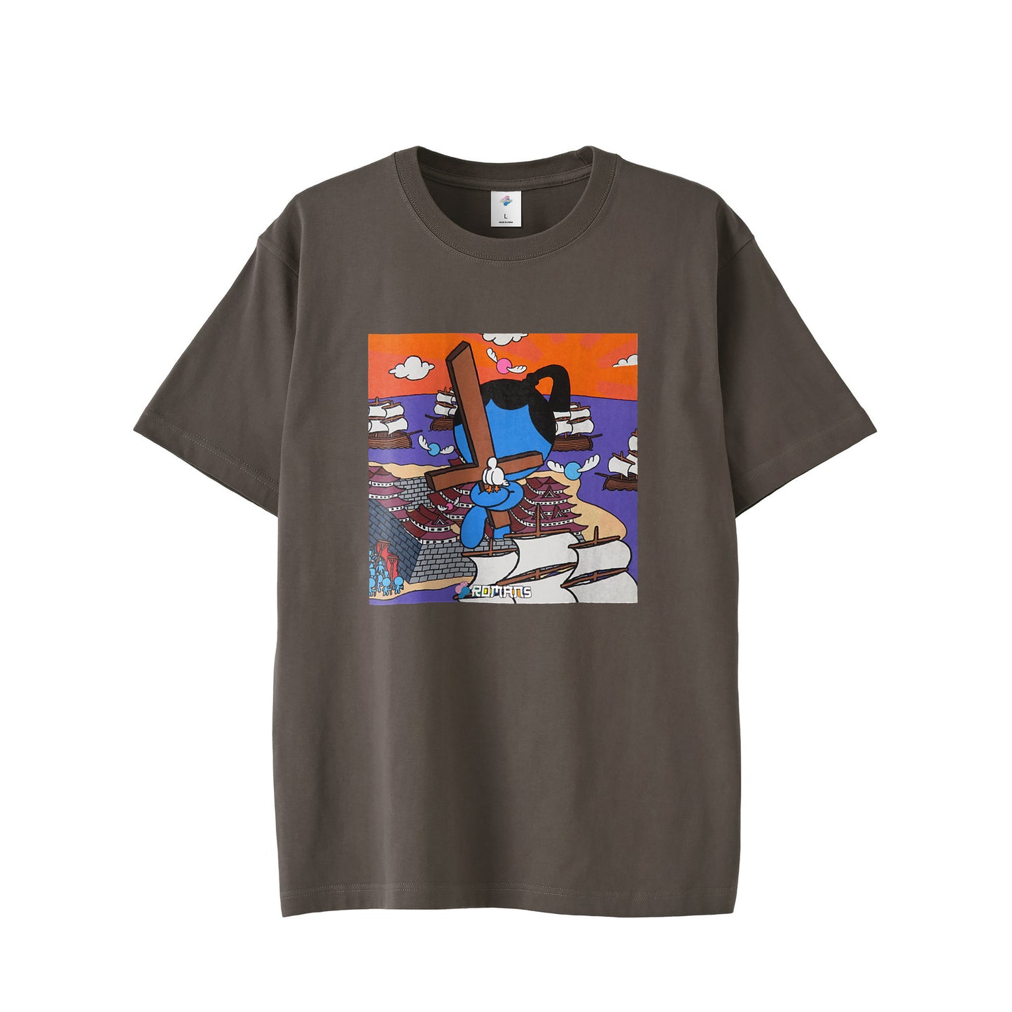 【Tシャツ】シローマン black image