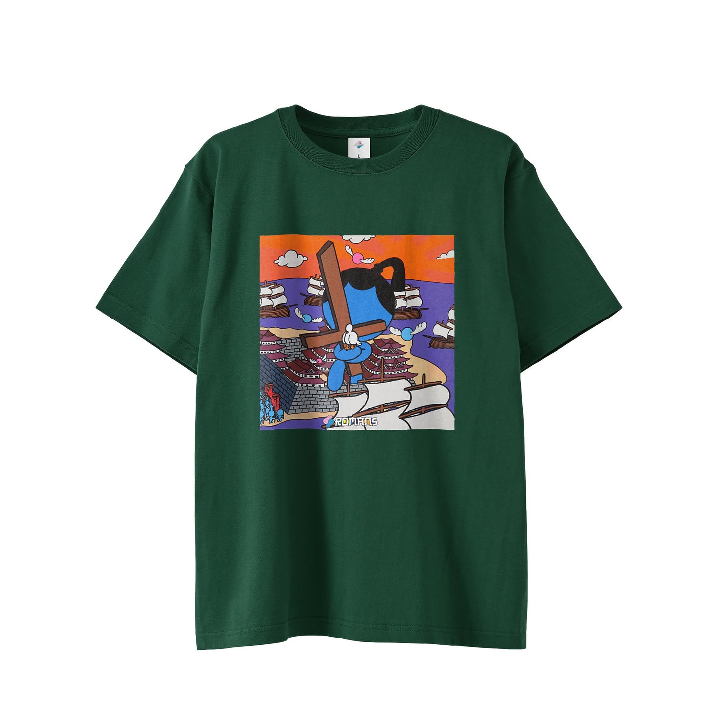 【Tシャツ】シローマン black image