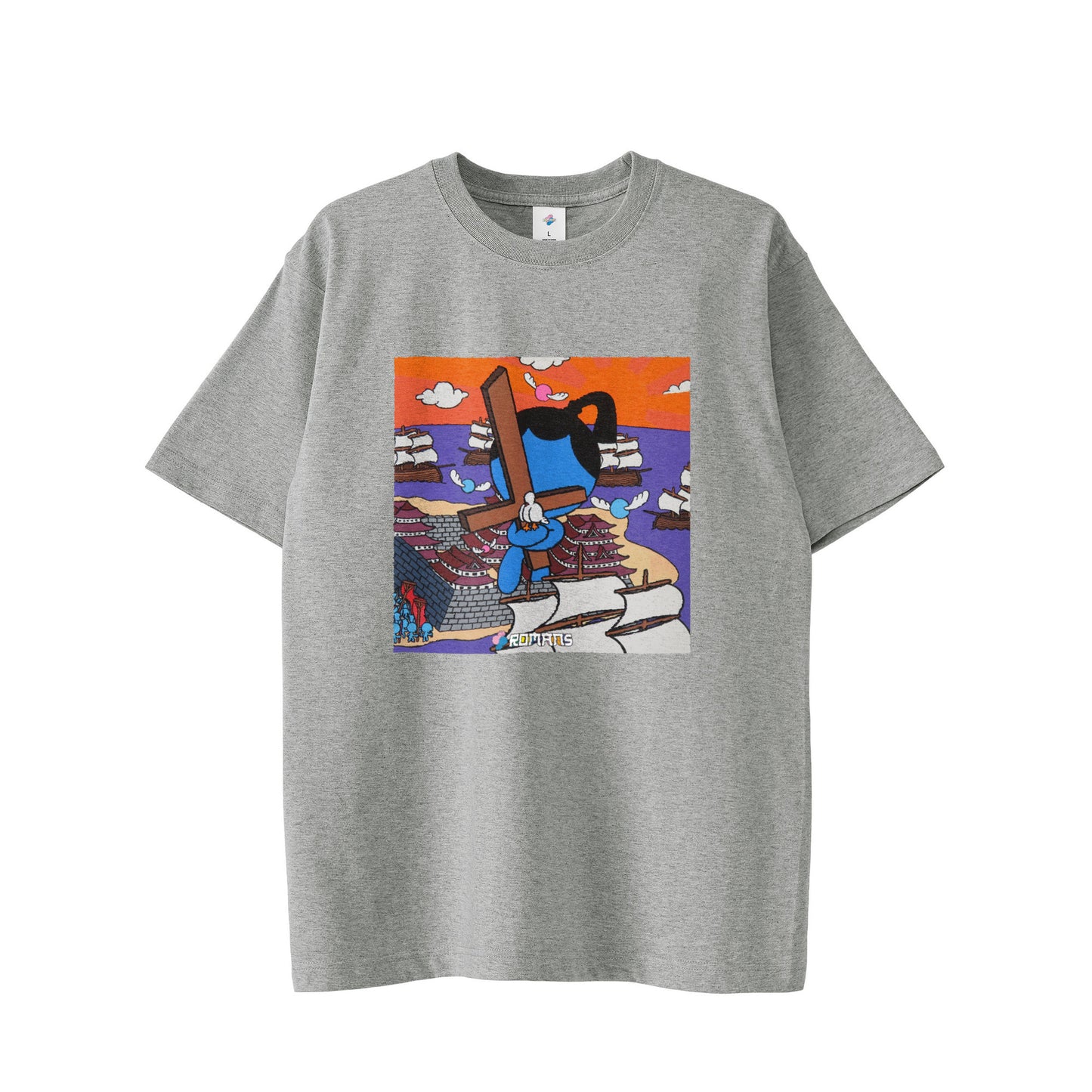 【Tシャツ】シローマン black image