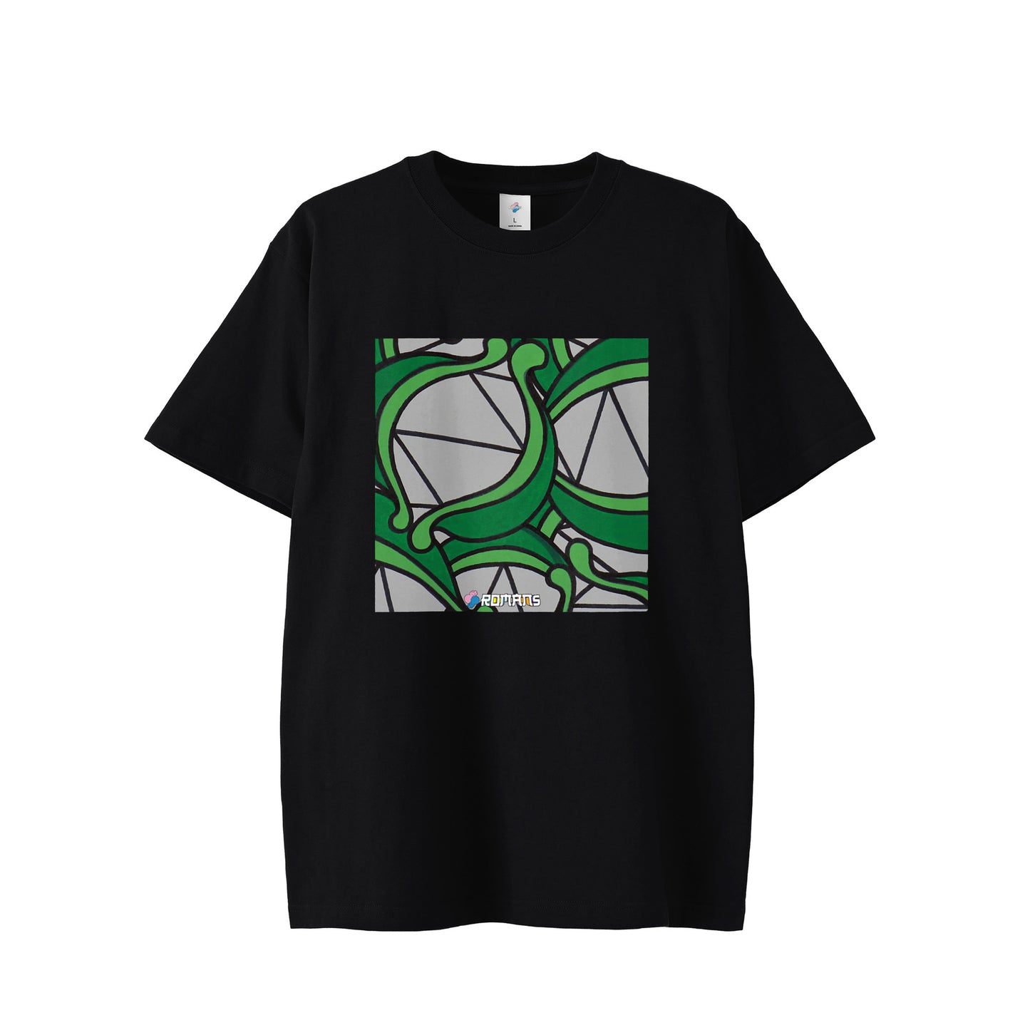 【Tシャツ】フェイクスマイル black image