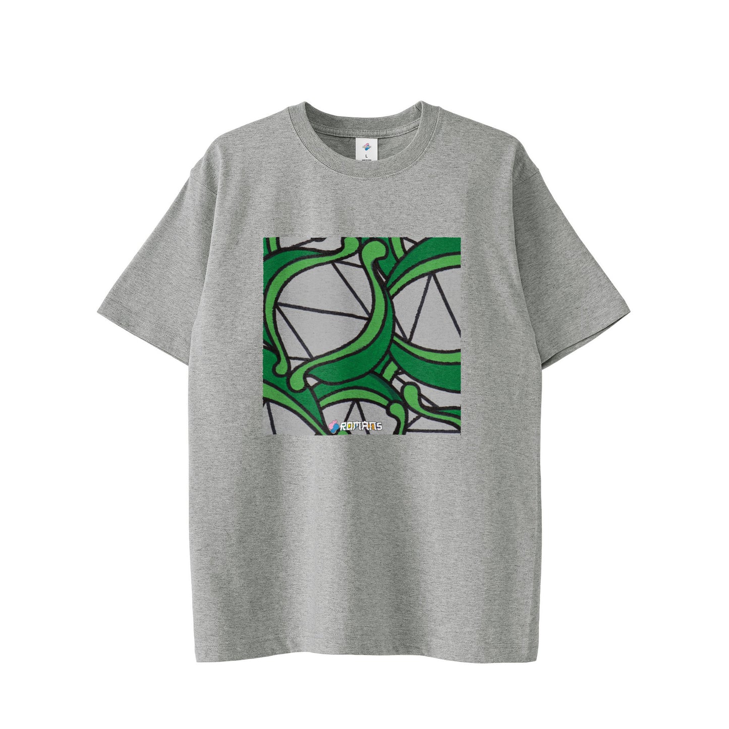 【Tシャツ】フェイクスマイル black image