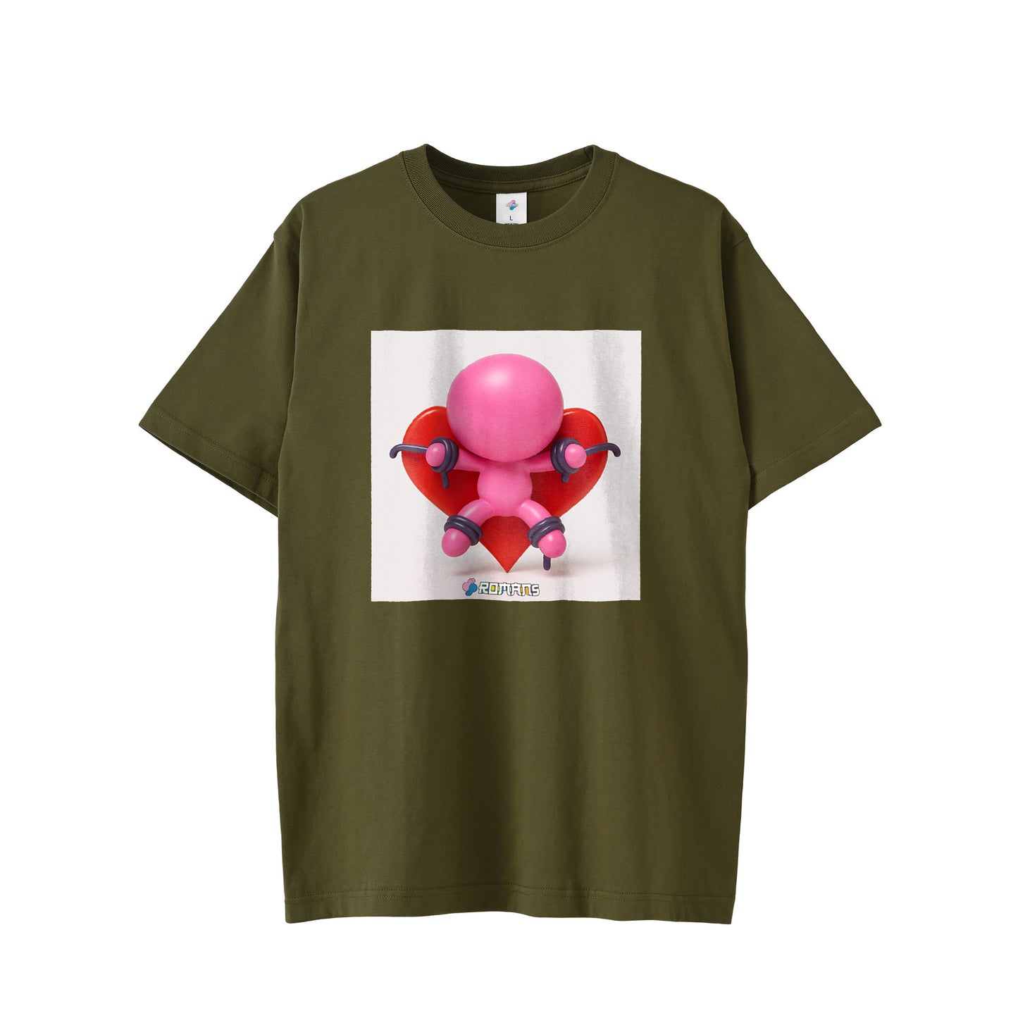 【Tシャツ】おもかローマン white image