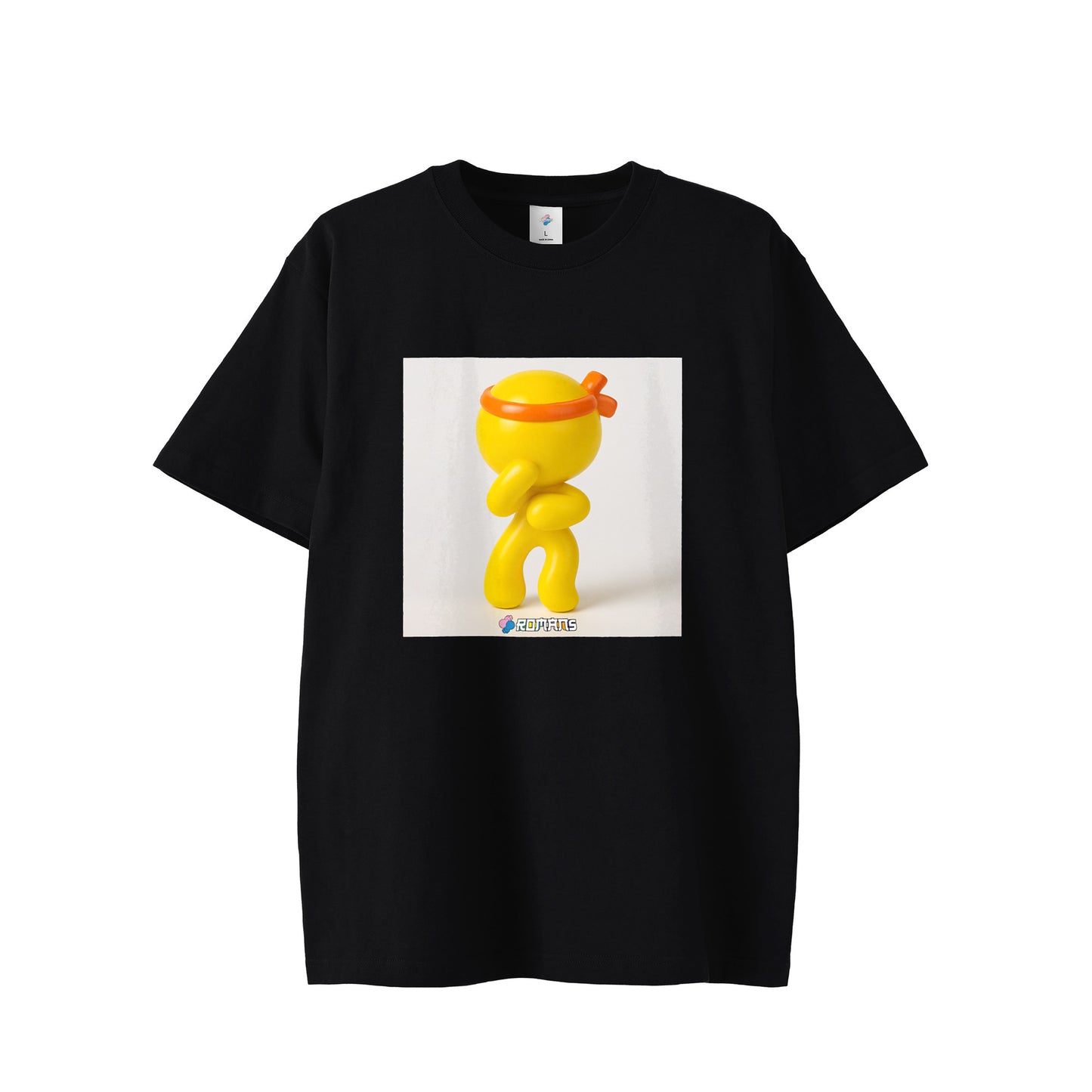 【Tシャツ】がんばローマン black image
