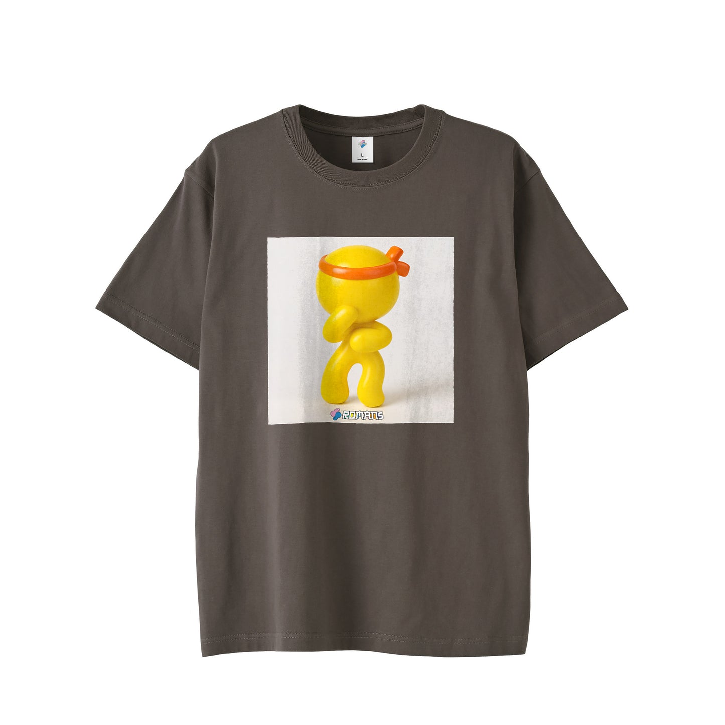 【Tシャツ】がんばローマン black image