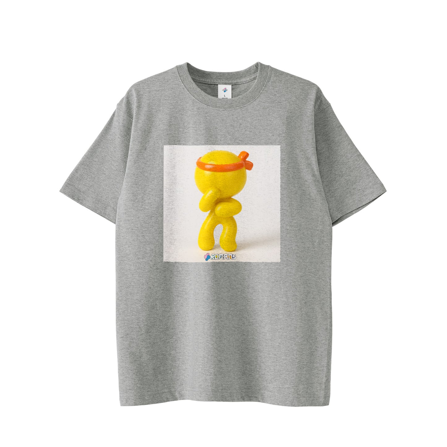 【Tシャツ】がんばローマン black image
