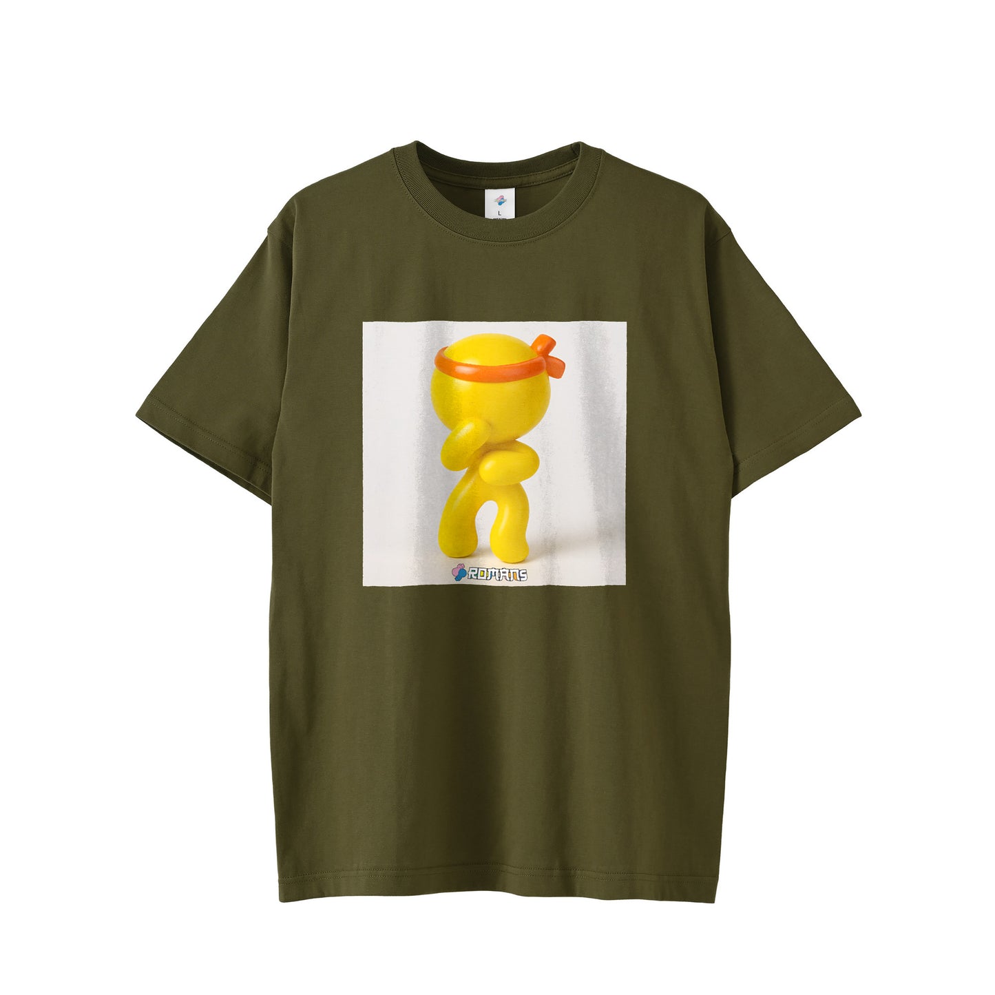 【Tシャツ】がんばローマン white image