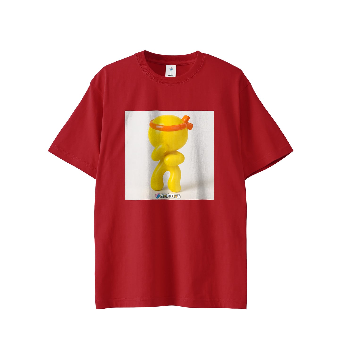 【Tシャツ】がんばローマン white image