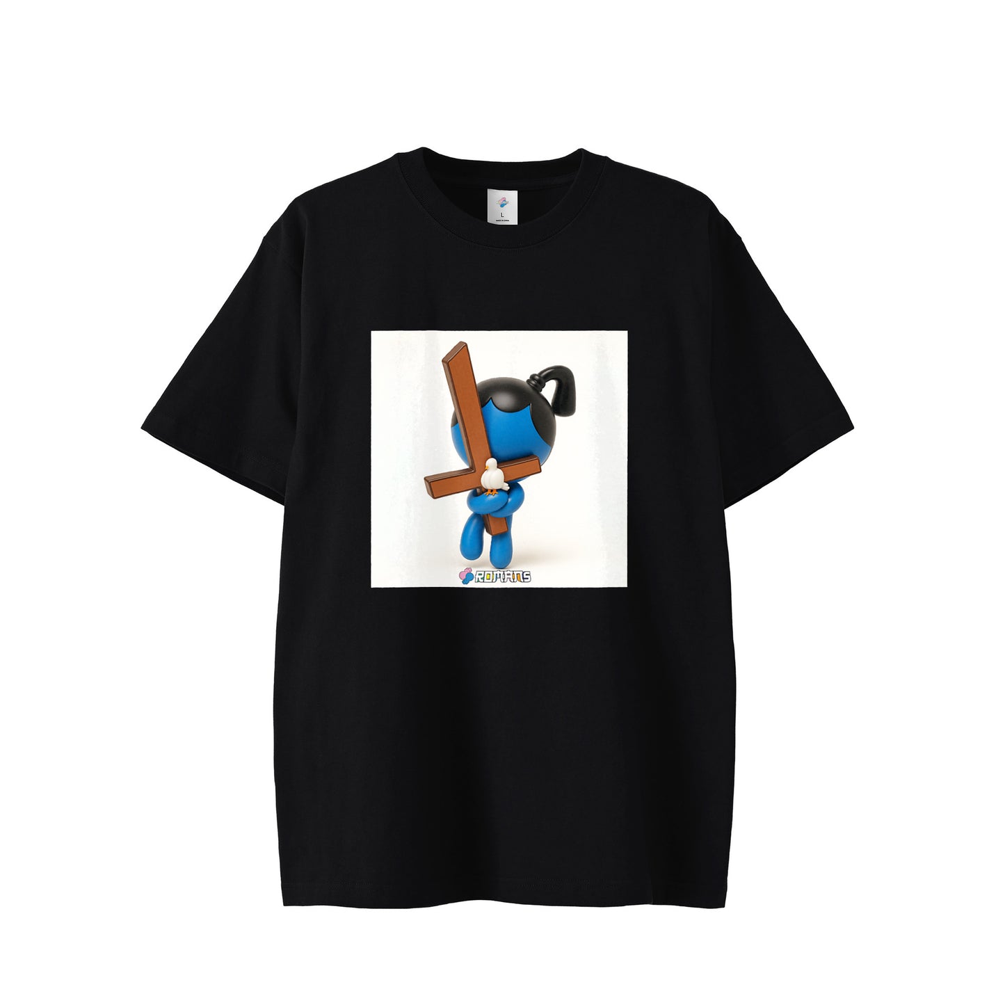 【Tシャツ】シローマン black image
