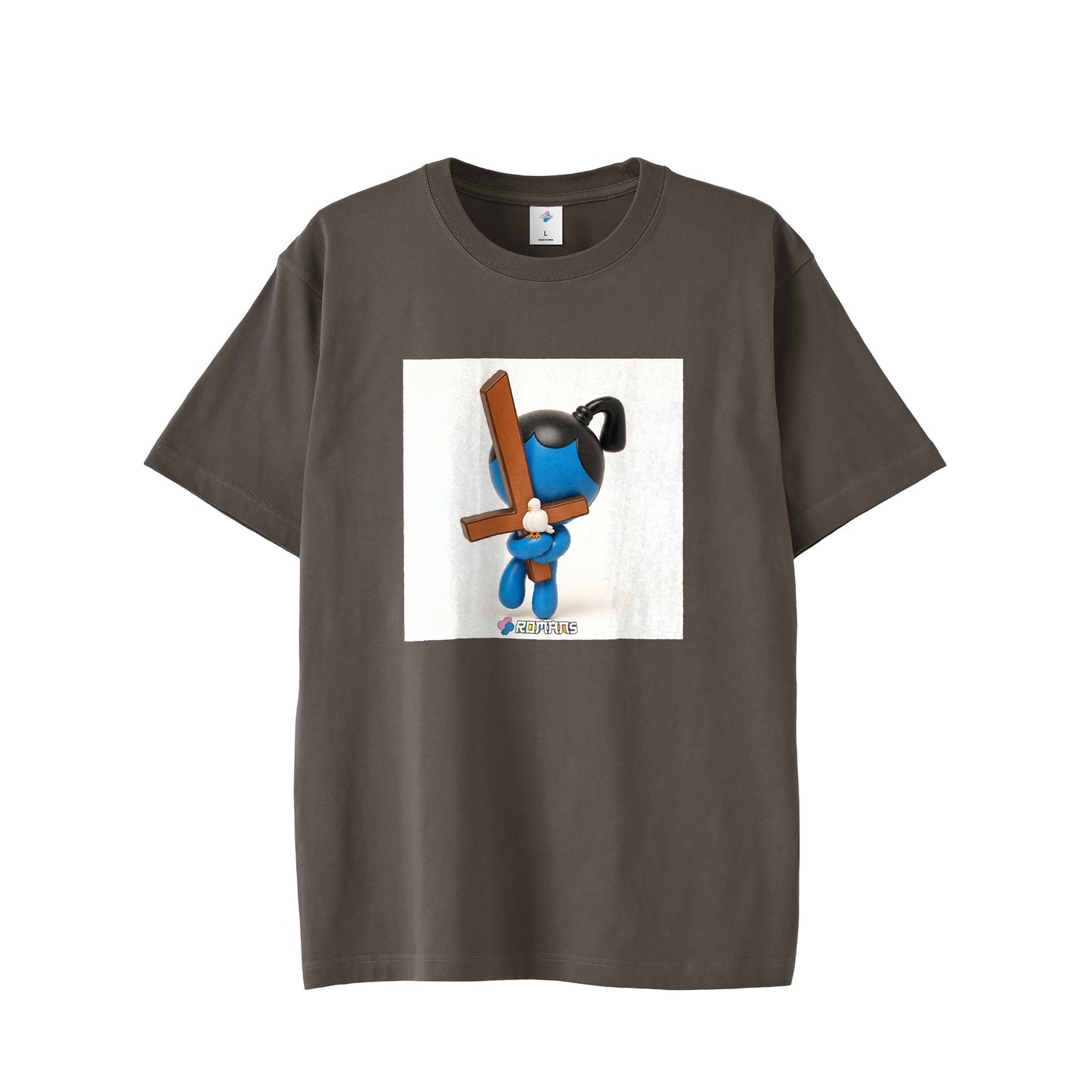 【Tシャツ】シローマン black image