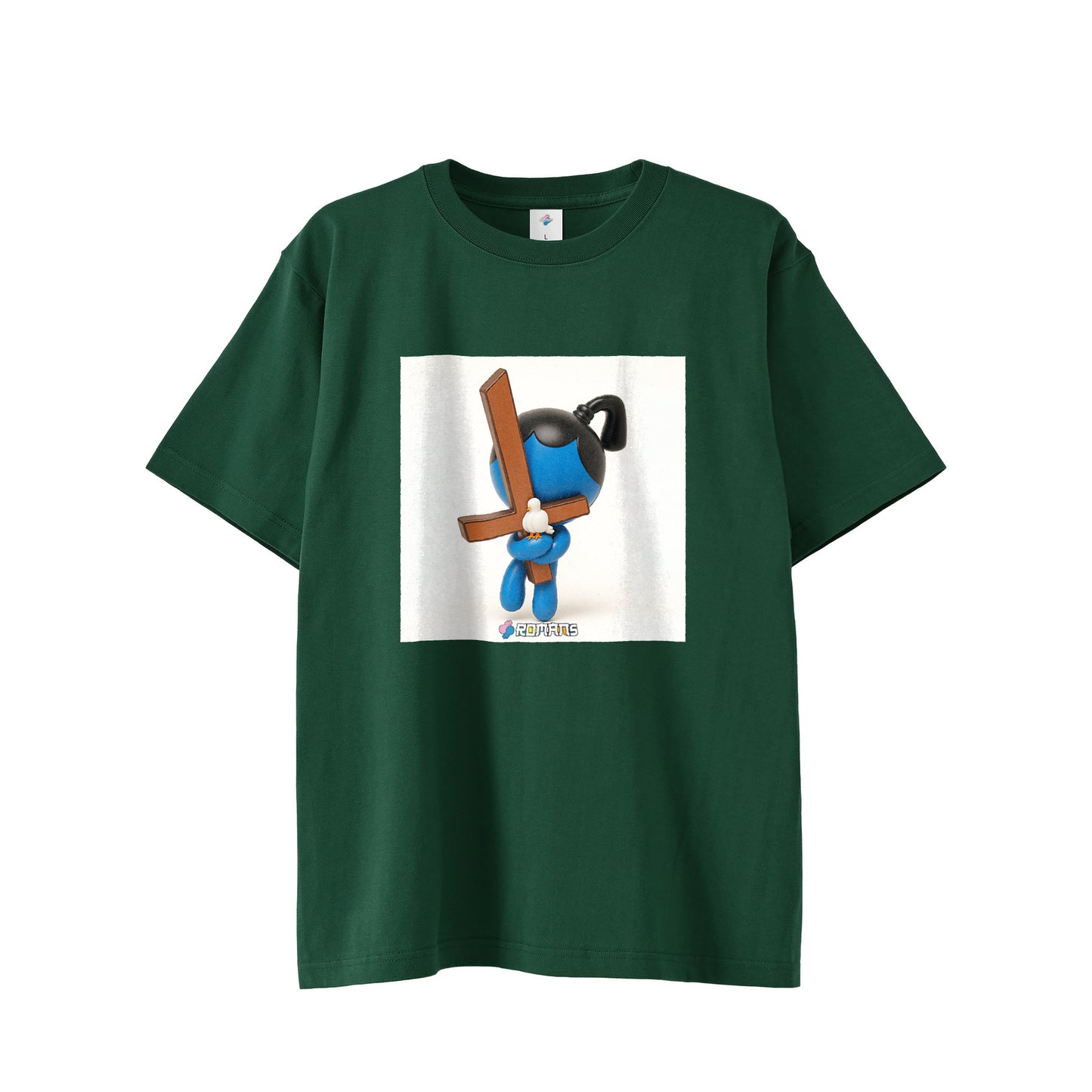 【Tシャツ】シローマン black image