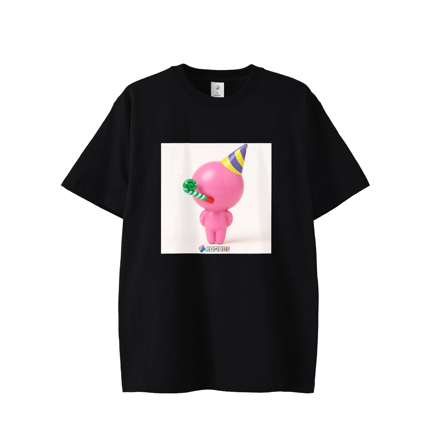 【Tシャツ】ピロピローマン black image