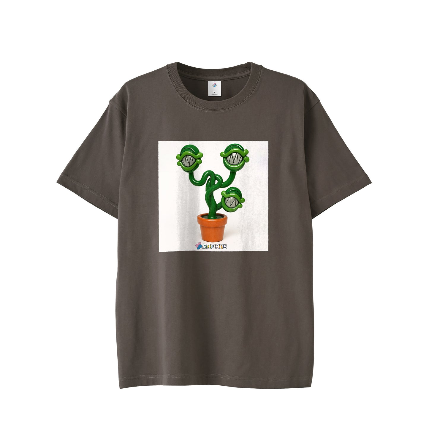 【Tシャツ】フェイクスマイル black image