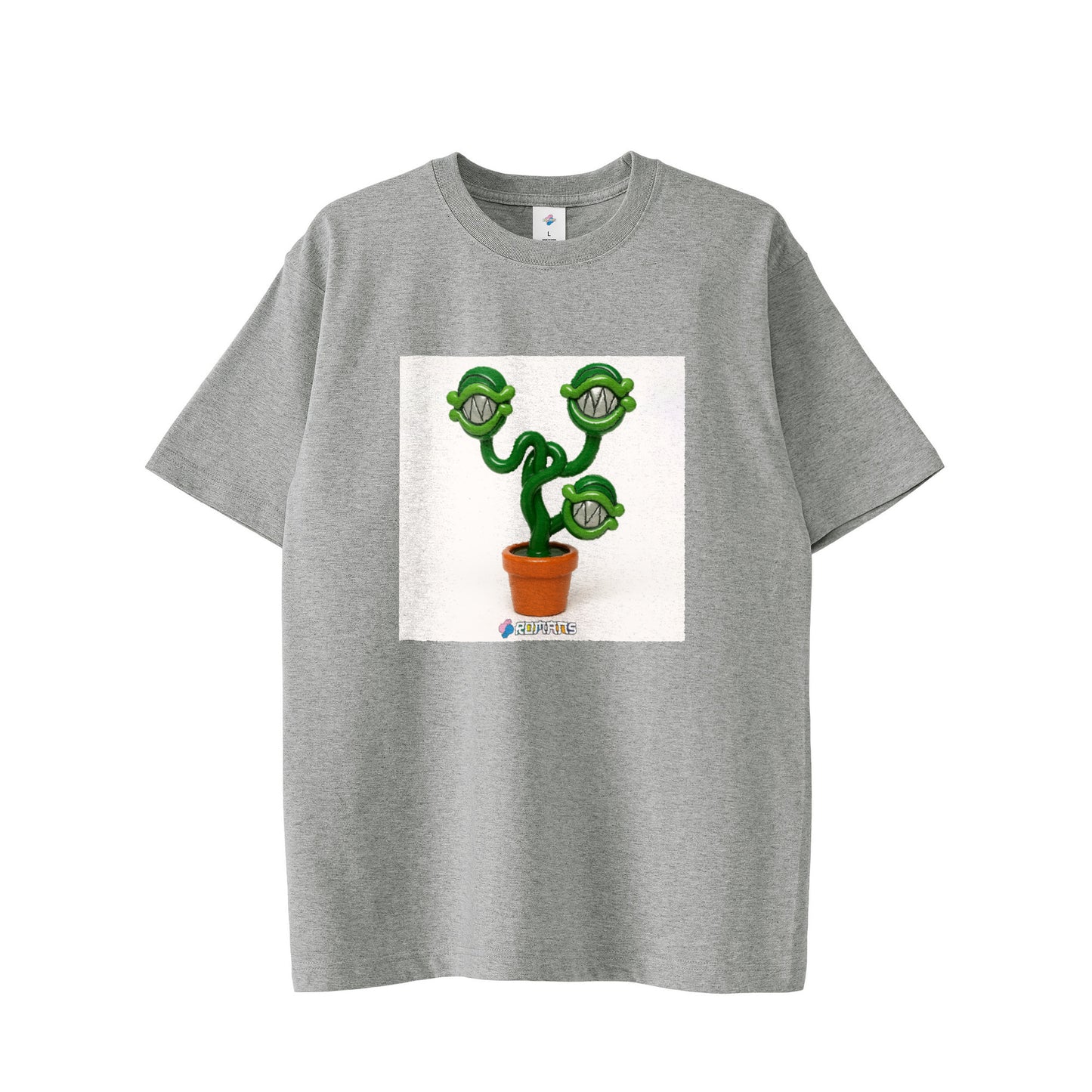 【Tシャツ】フェイクスマイル black image