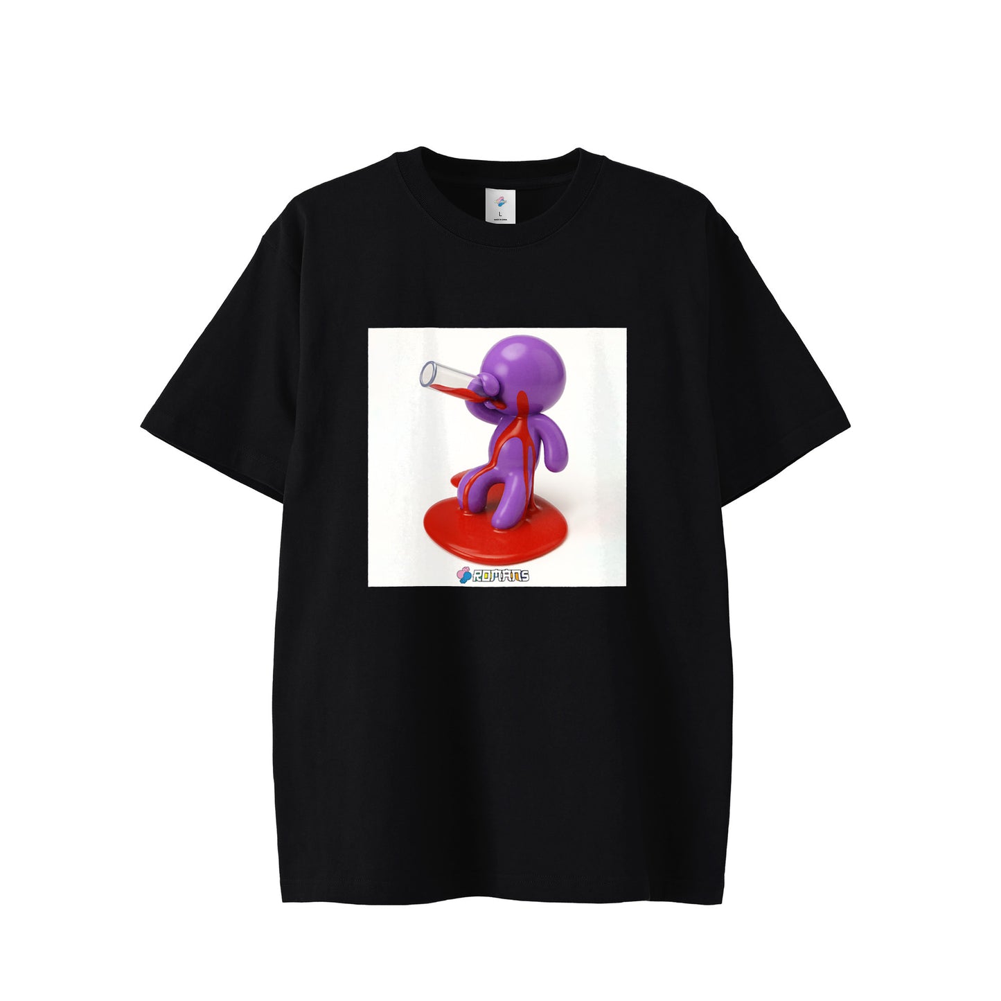 【Tシャツ】ベロベローマン black image