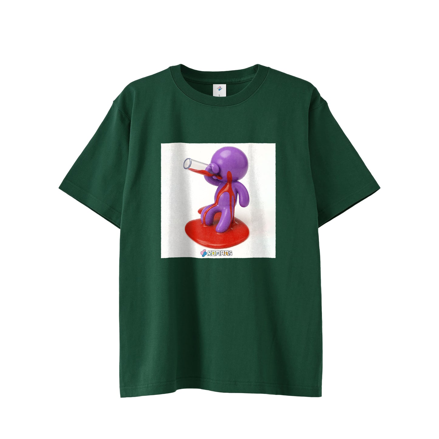【Tシャツ】ベロベローマン black image