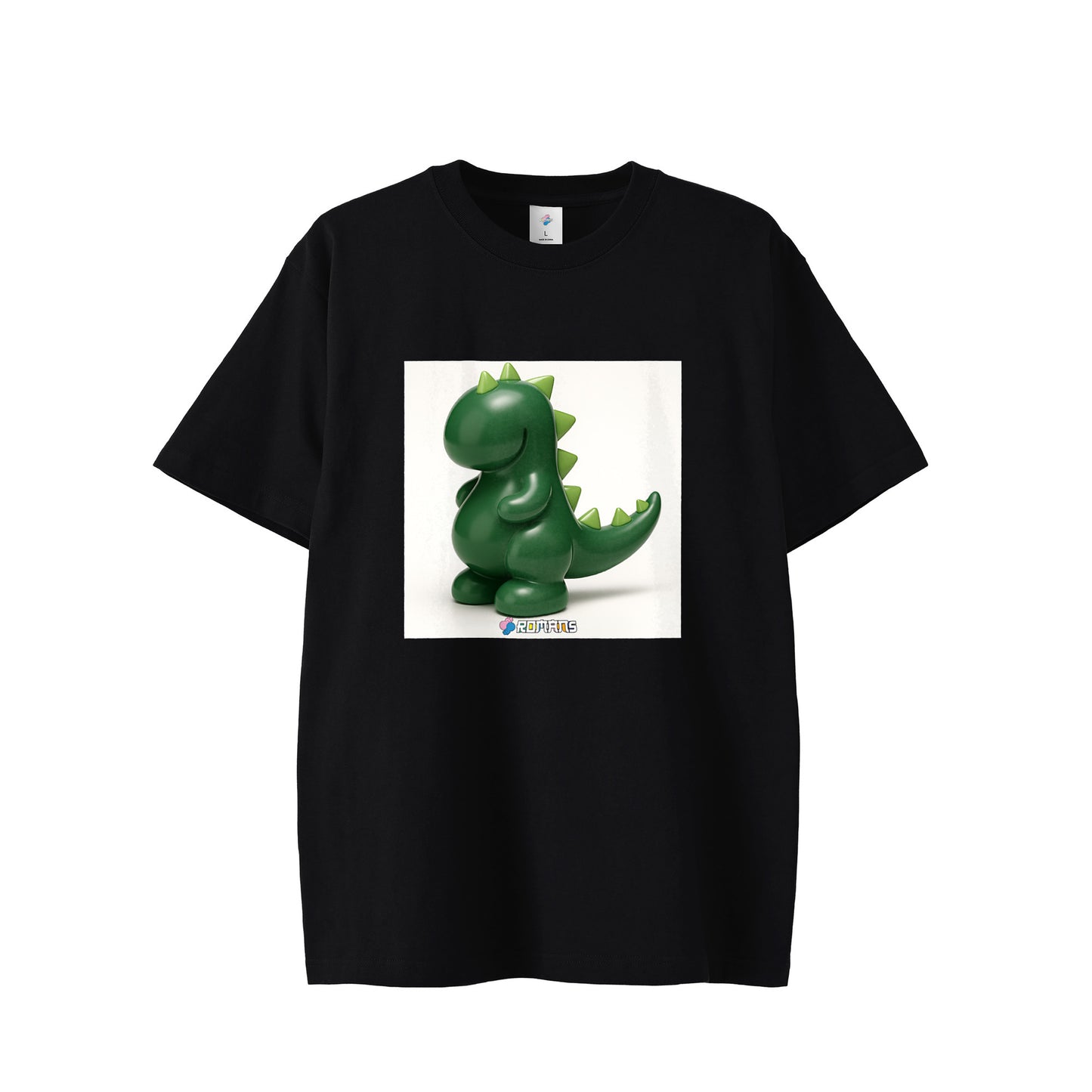 【Tシャツ】化けローマン black image