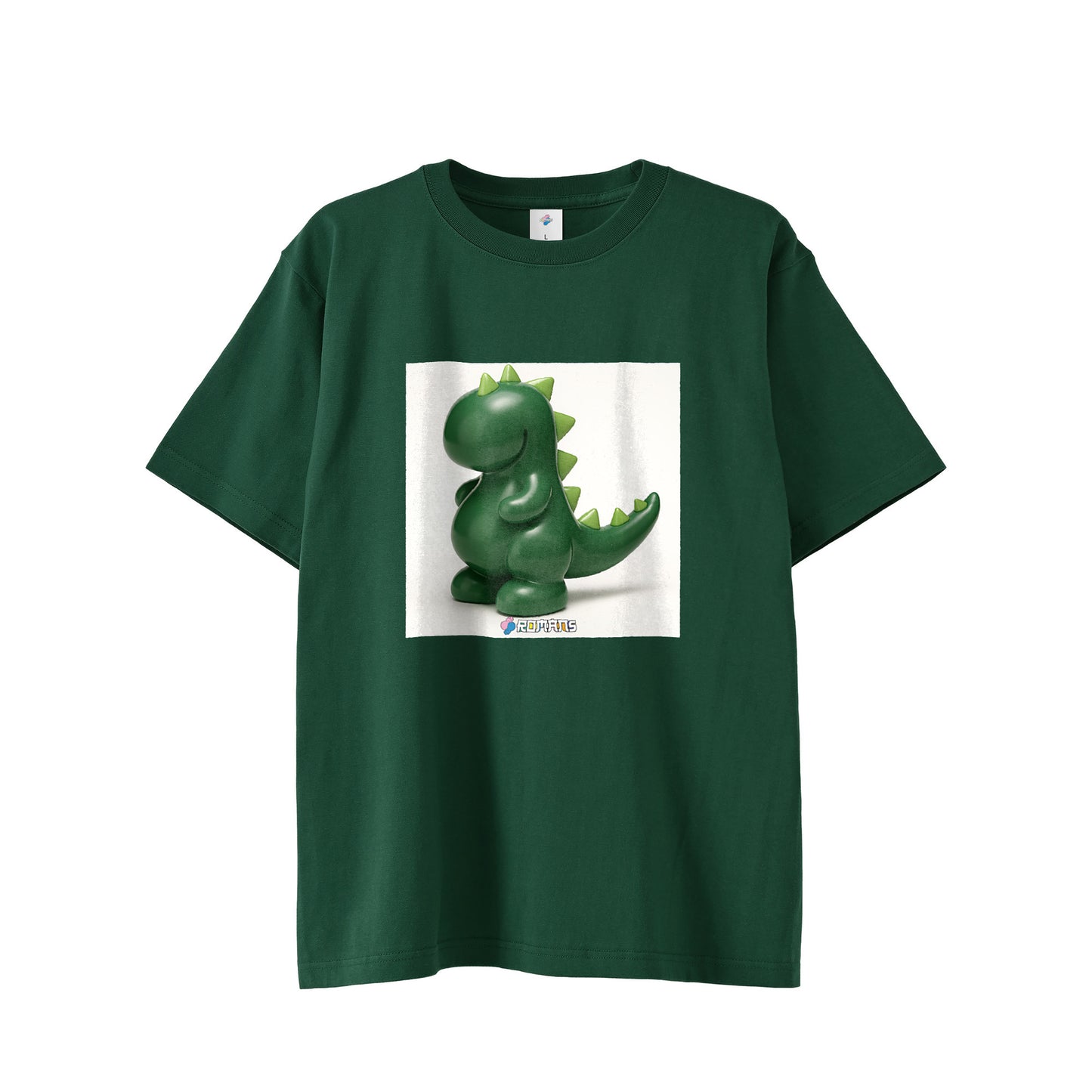 【Tシャツ】化けローマン black image
