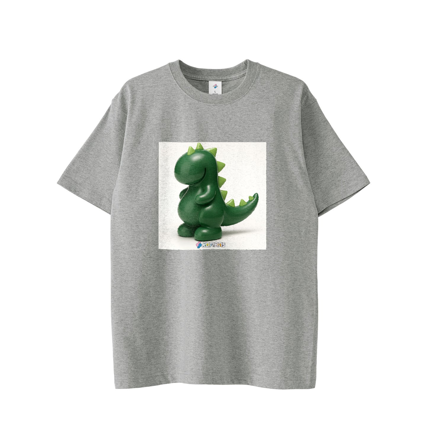 【Tシャツ】化けローマン black image