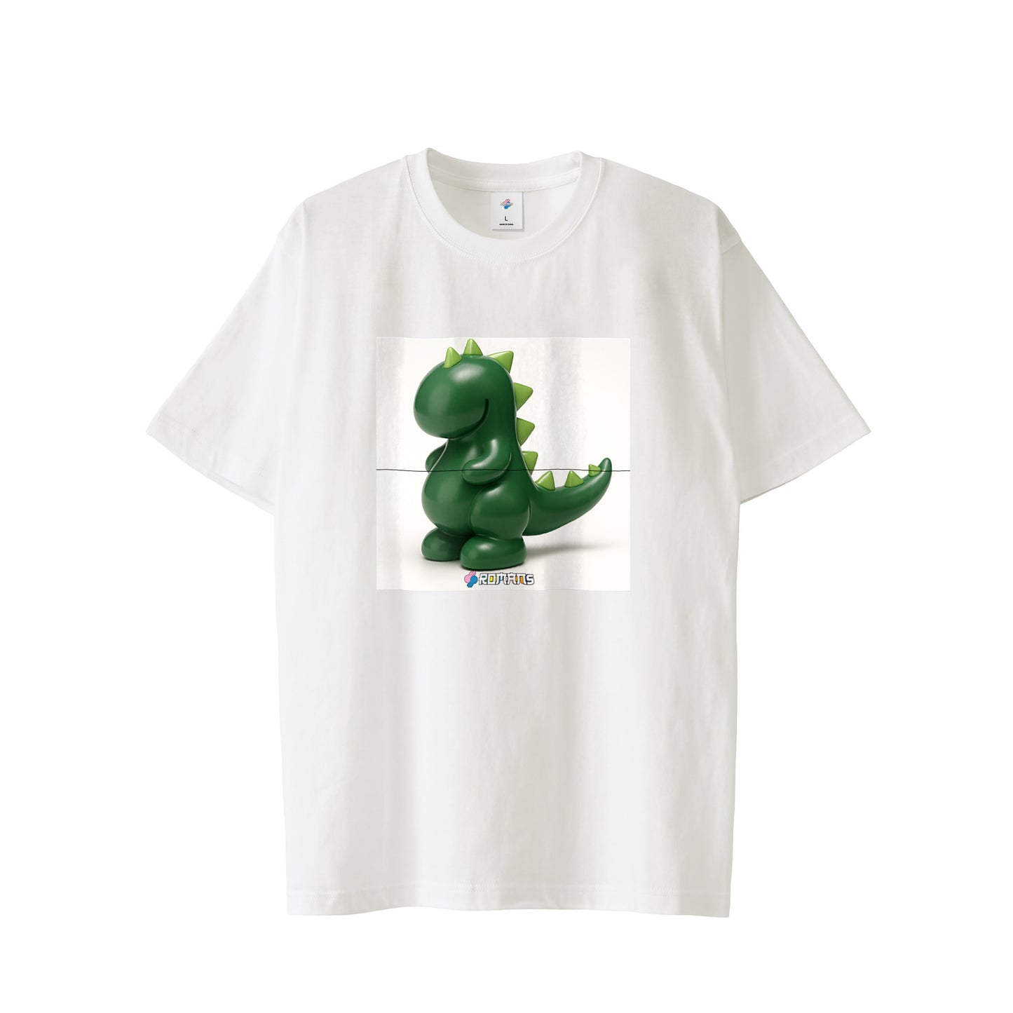 【Tシャツ】化けローマン white image