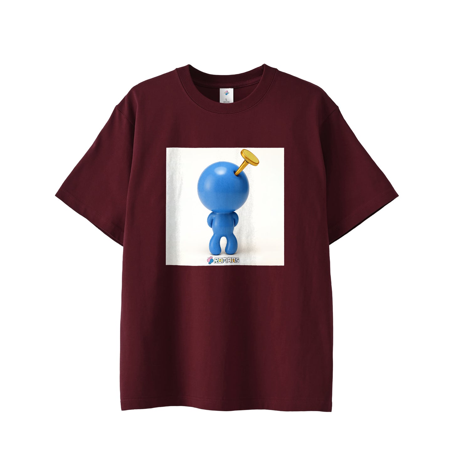 【Tシャツ】釘付けローマン white image