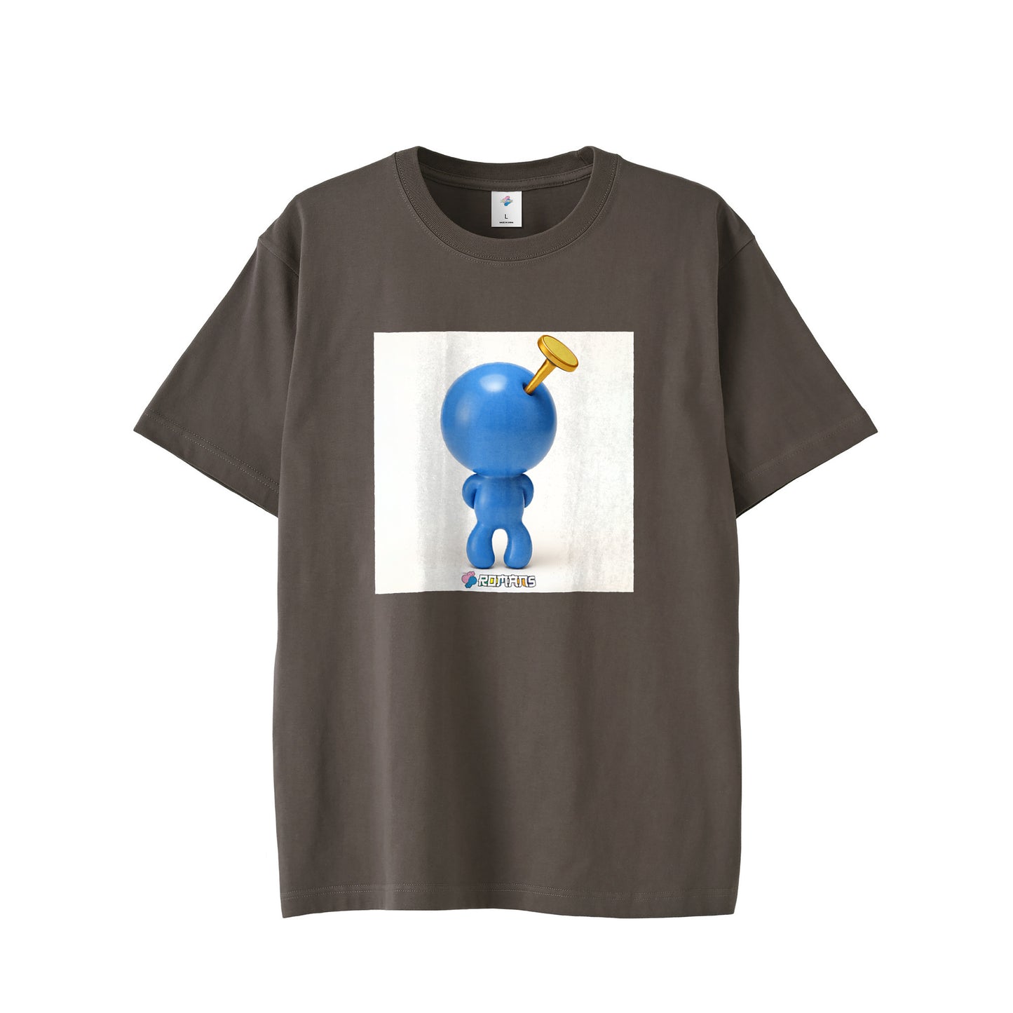 【Tシャツ】釘付けローマン black image
