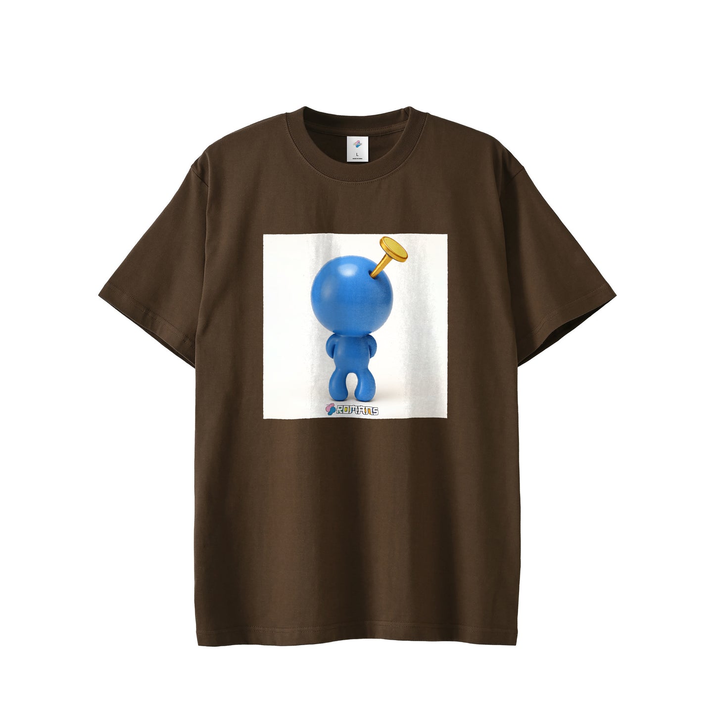 【Tシャツ】釘付けローマン white image