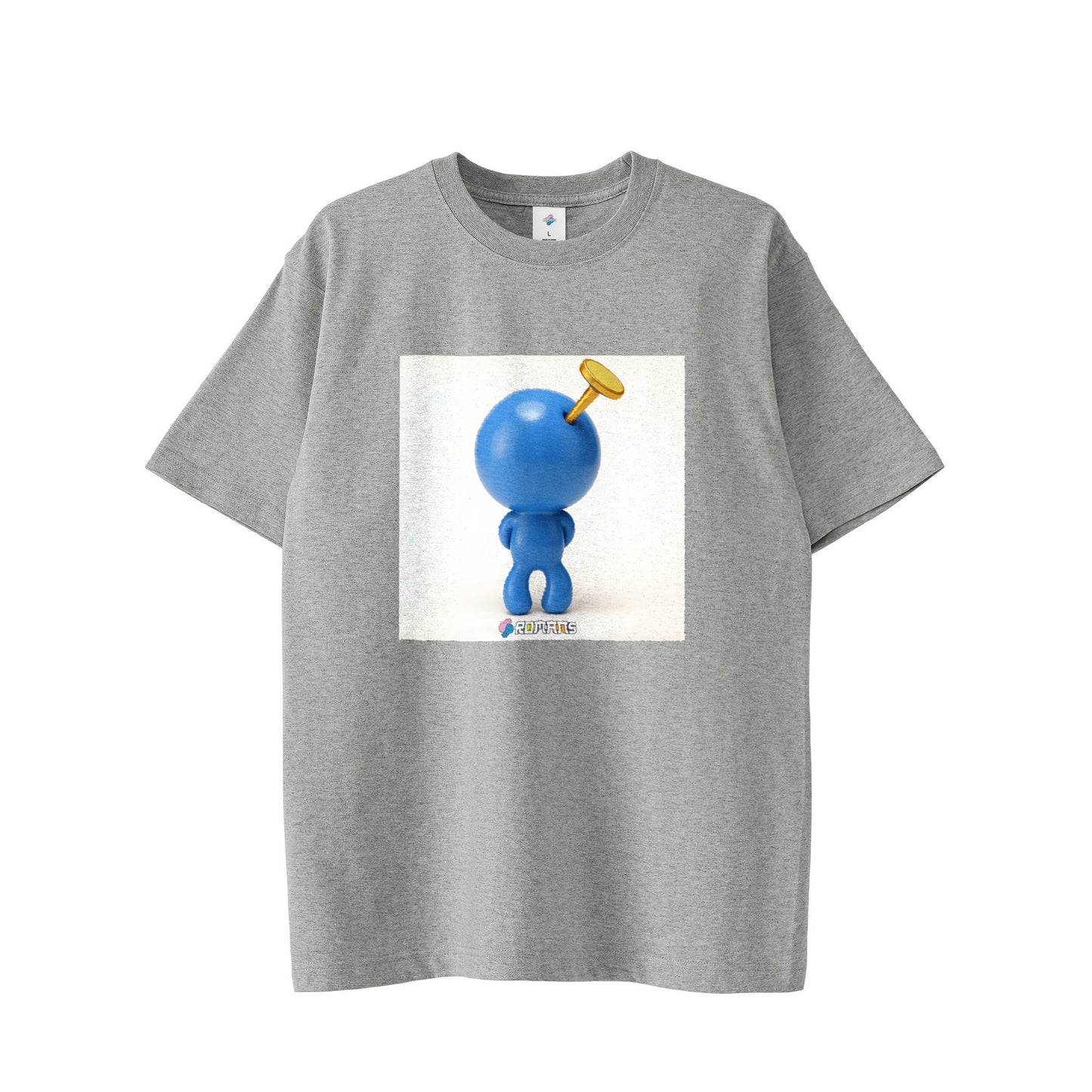 【Tシャツ】釘付けローマン black image