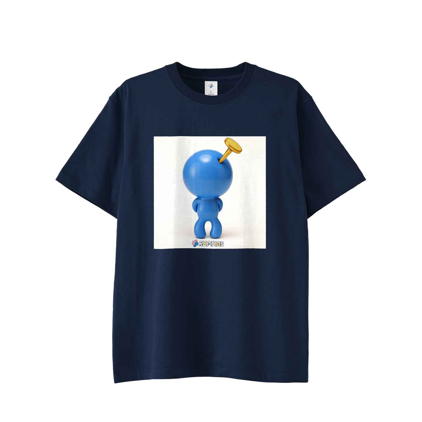 【Tシャツ】釘付けローマン white image